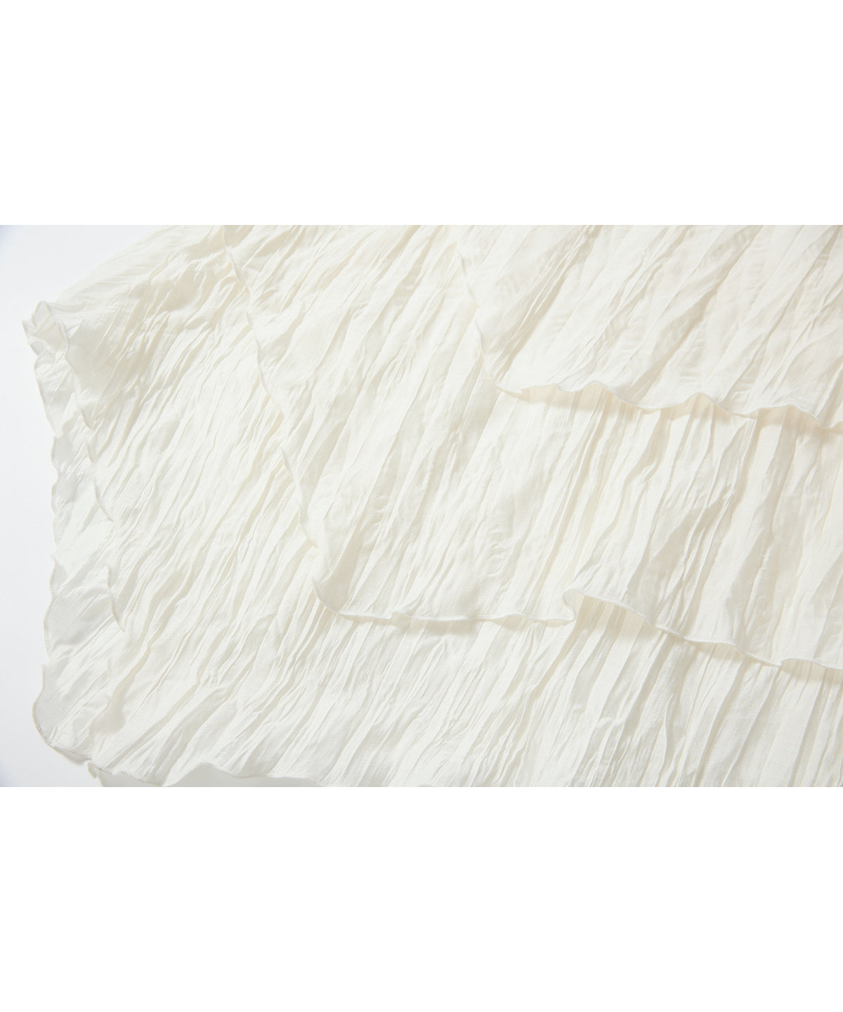 「9月下旬出荷予定」Washed Texture Scarf Collar Layered Dress