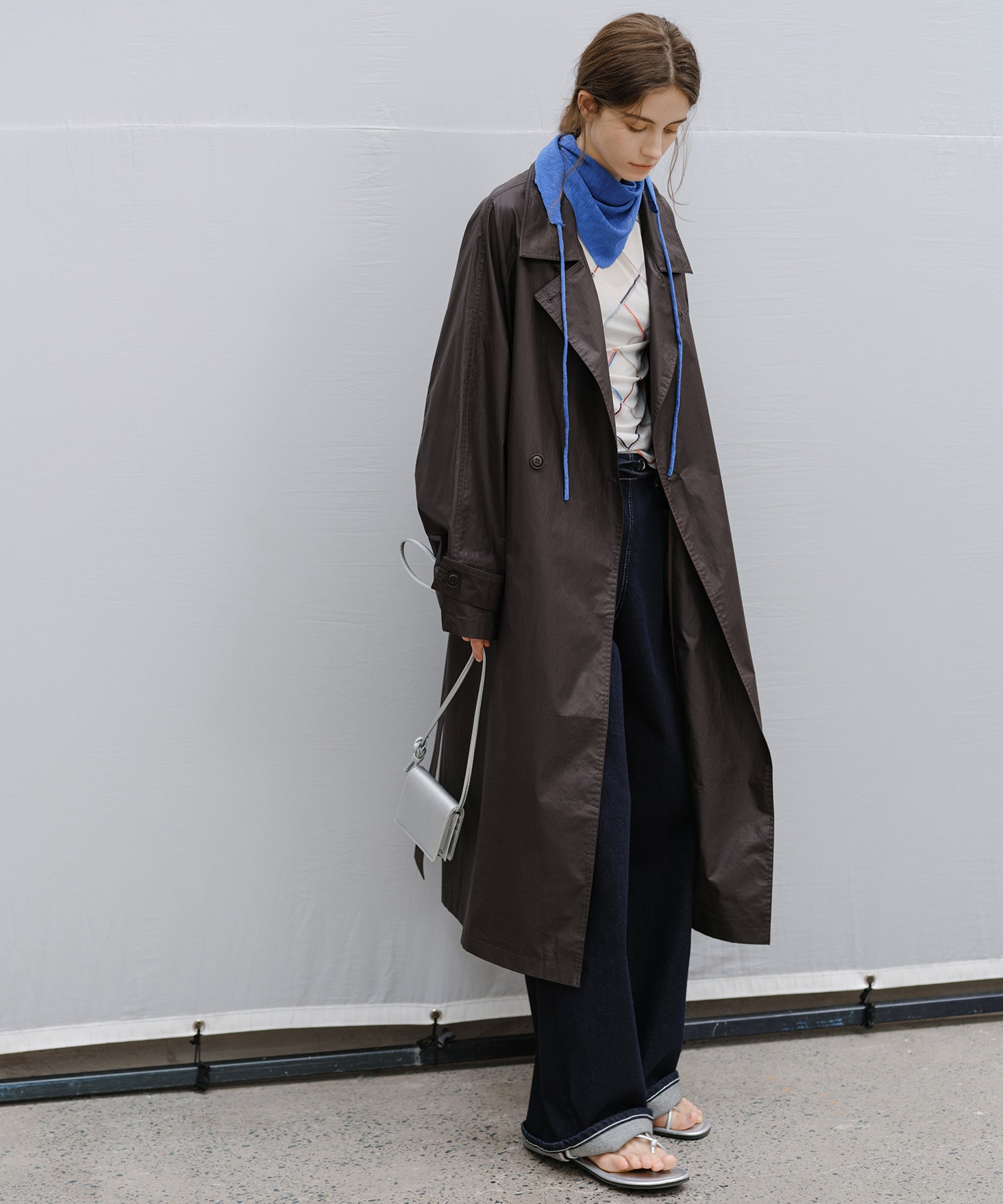 "Shipping from late February to early March" Abstract Print Sheer Mesh Top