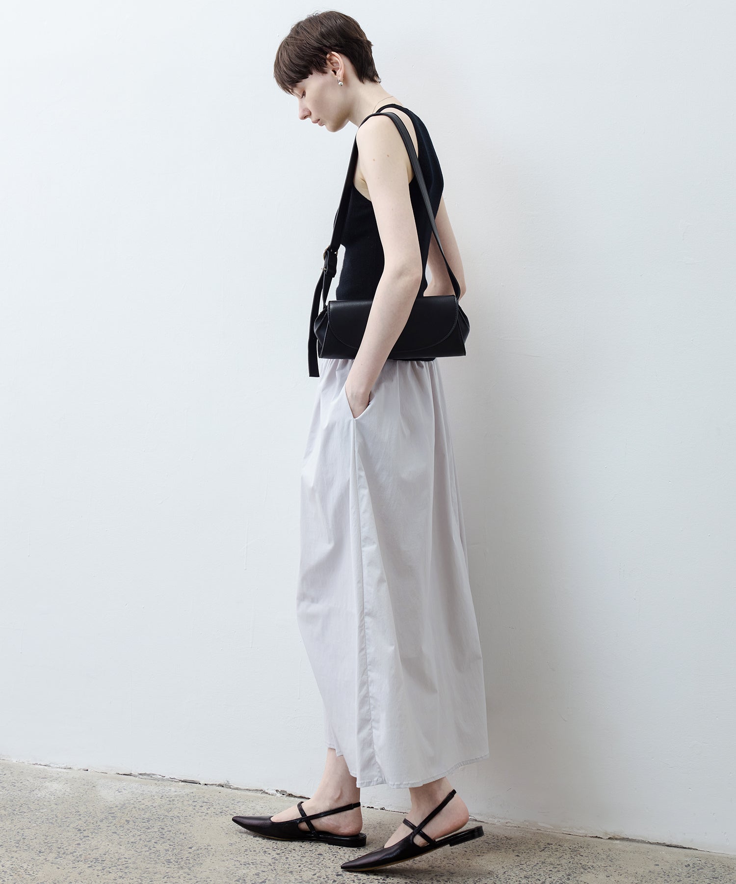 UPF50+ Drawstring Gathered Skirt