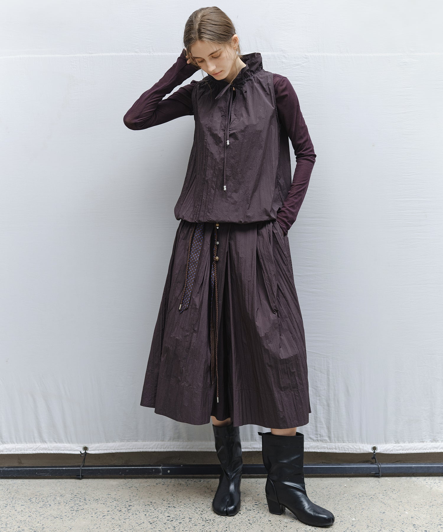 UPF50+ A-line Flare Wide Pants