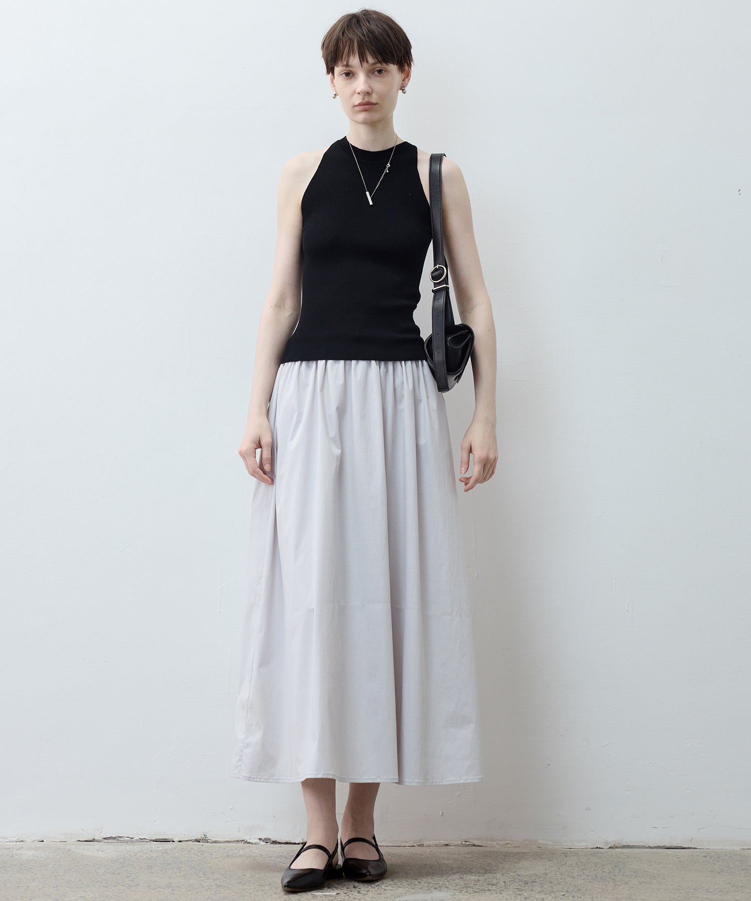 UPF50+ Drawstring Gathered Skirt