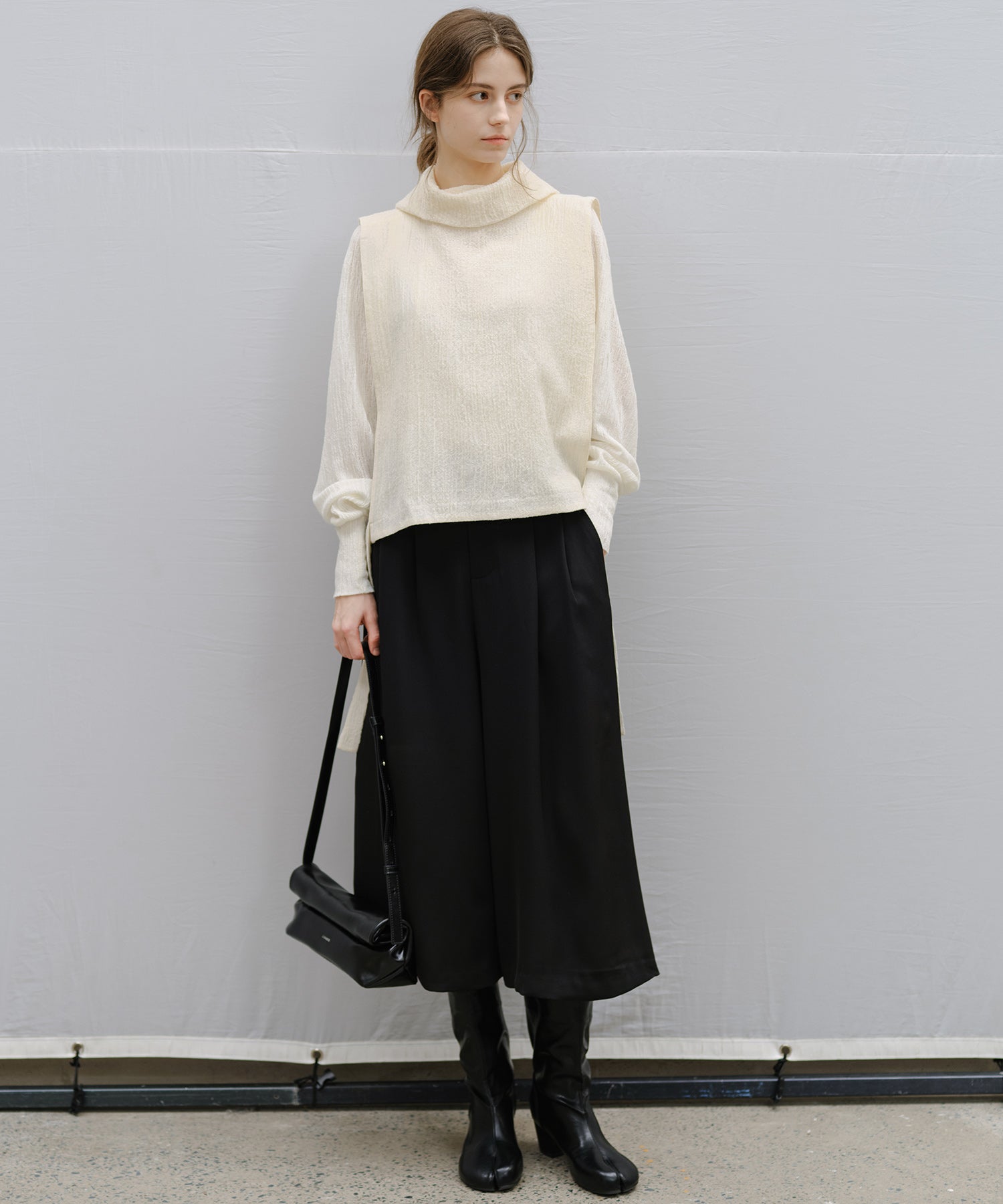 "Shipping from late February to early March" Textured Sheer Bolero Cardigan