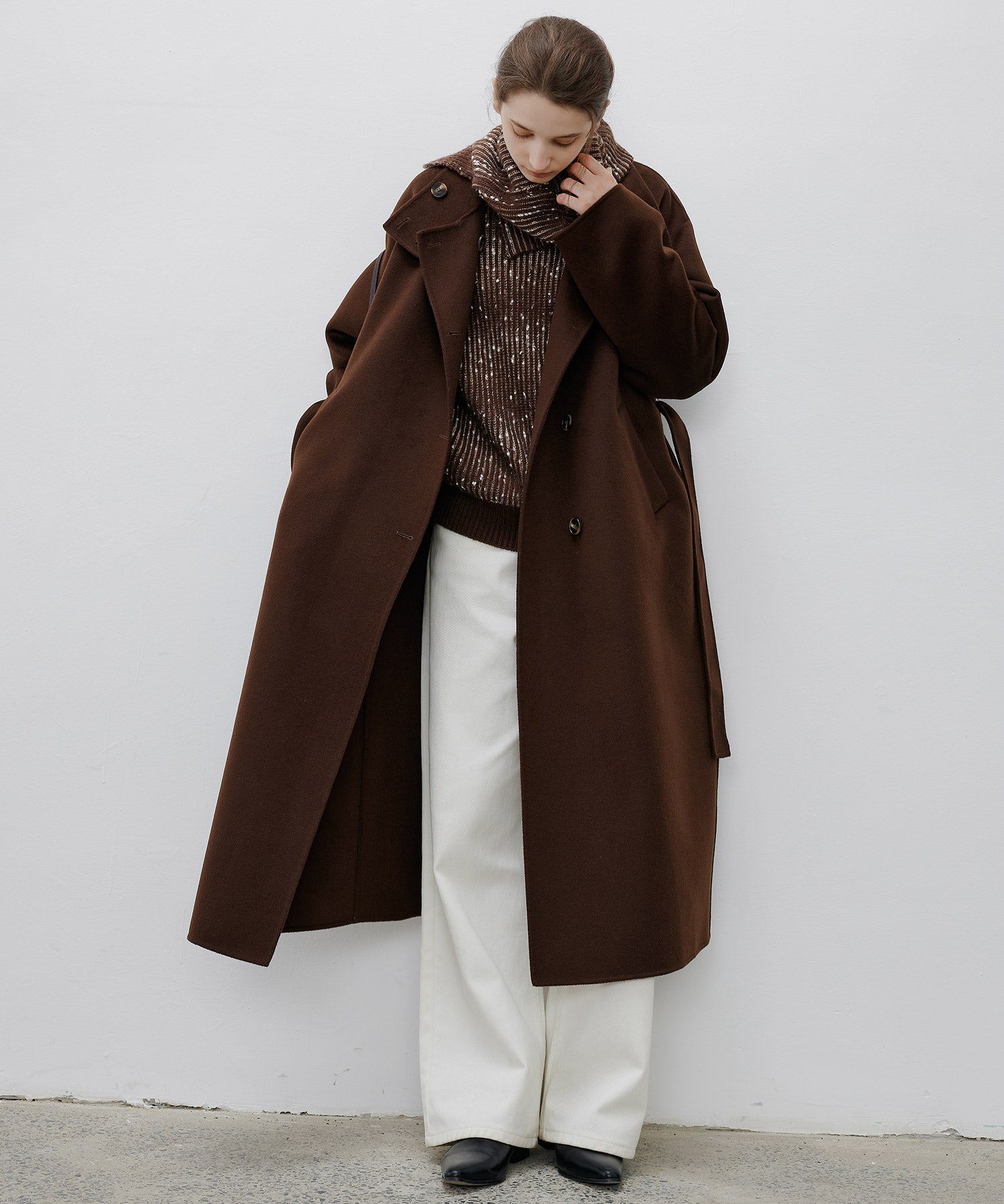 Cozy Snowflake Crew Neck Knit Sweater