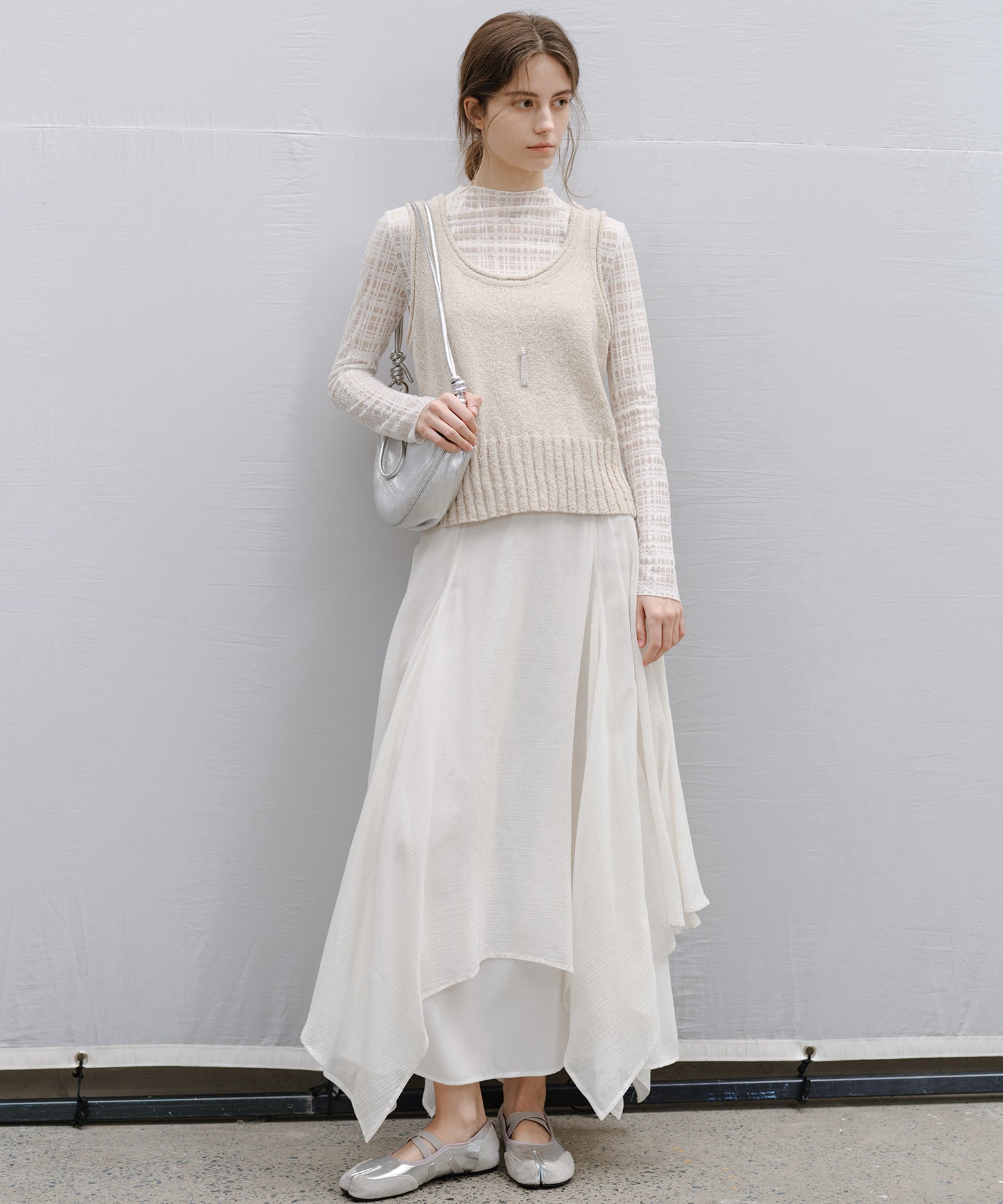 “Shipping in early March” Marl Knit Tank Vest