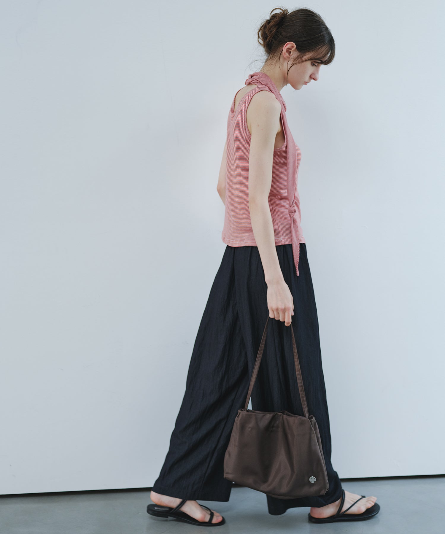「6月上旬～中旬出荷」Nuanced Draped Wide Pants