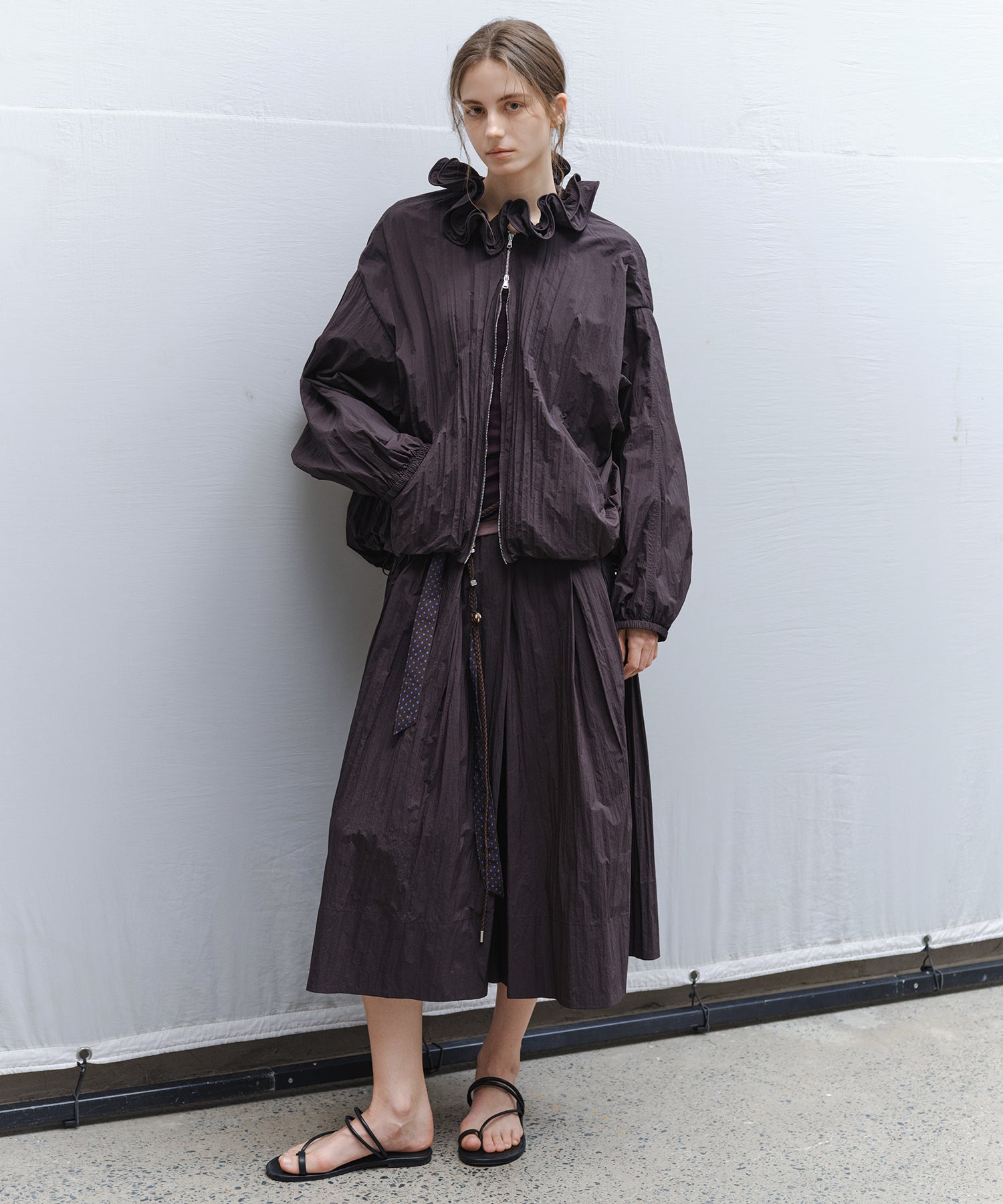 UPF50+ Frill Collar Light Jacket