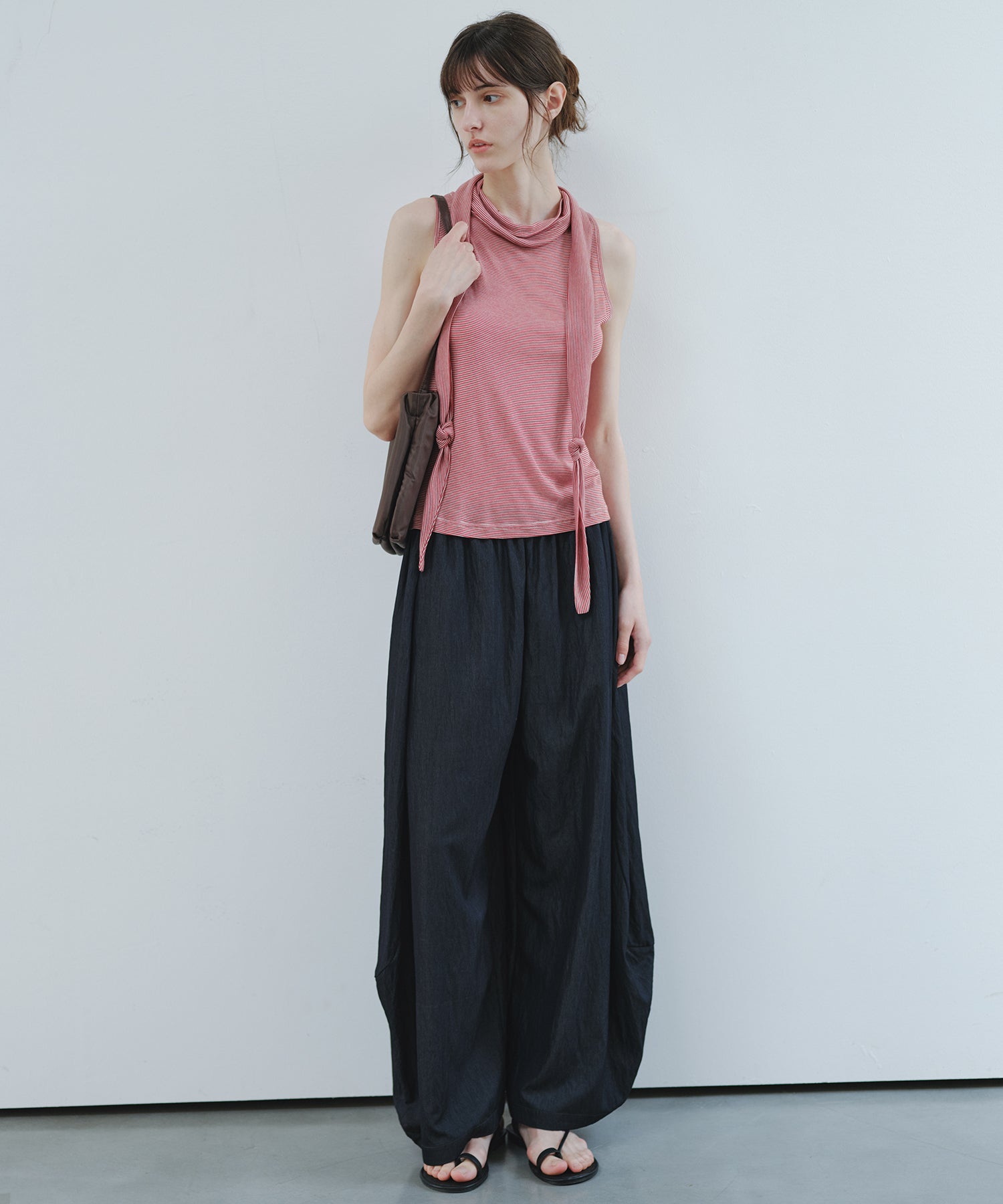 「6月上旬～中旬出荷」Nuanced Draped Wide Pants