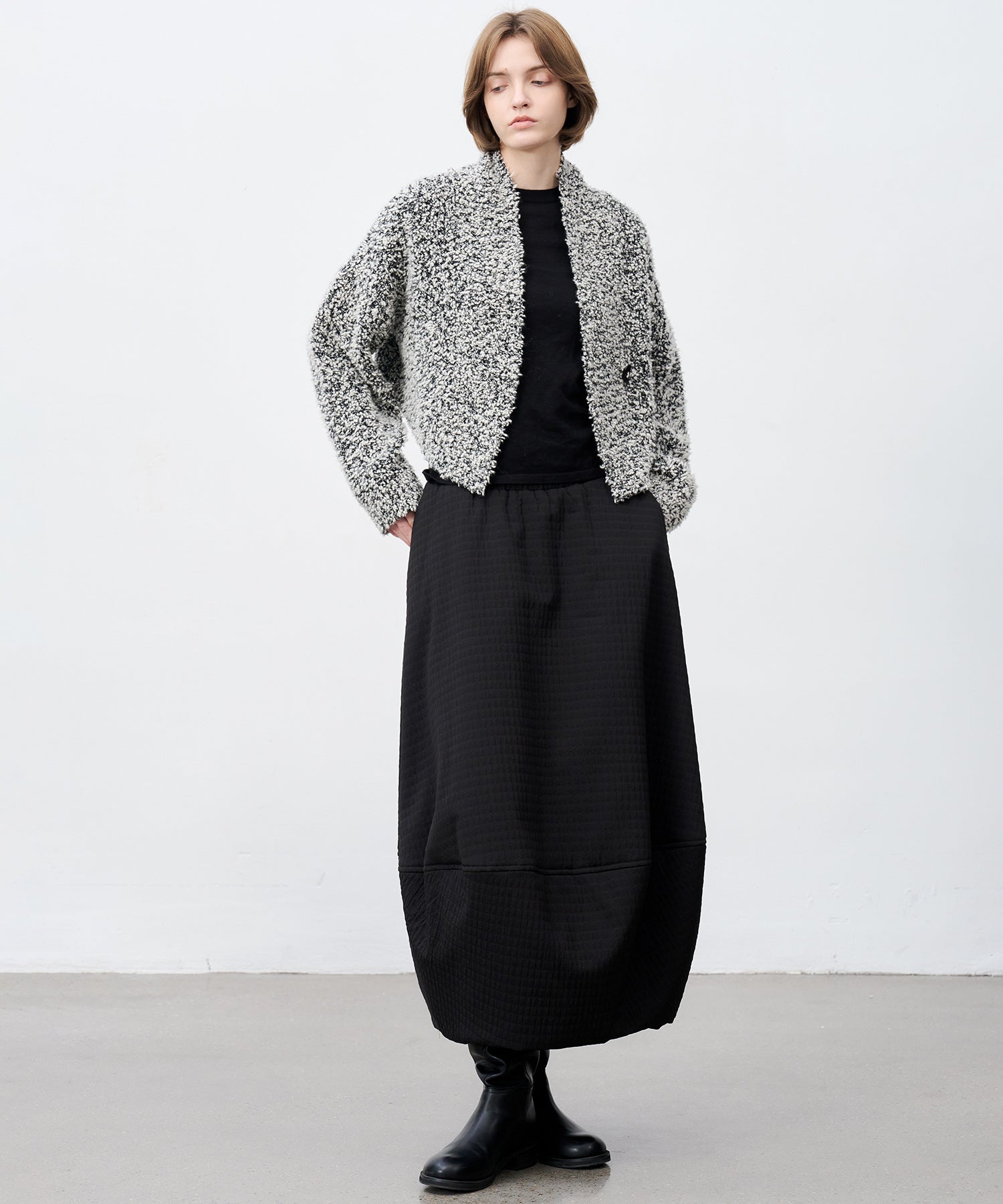 Fluffy Knit Relaxed Cardigan