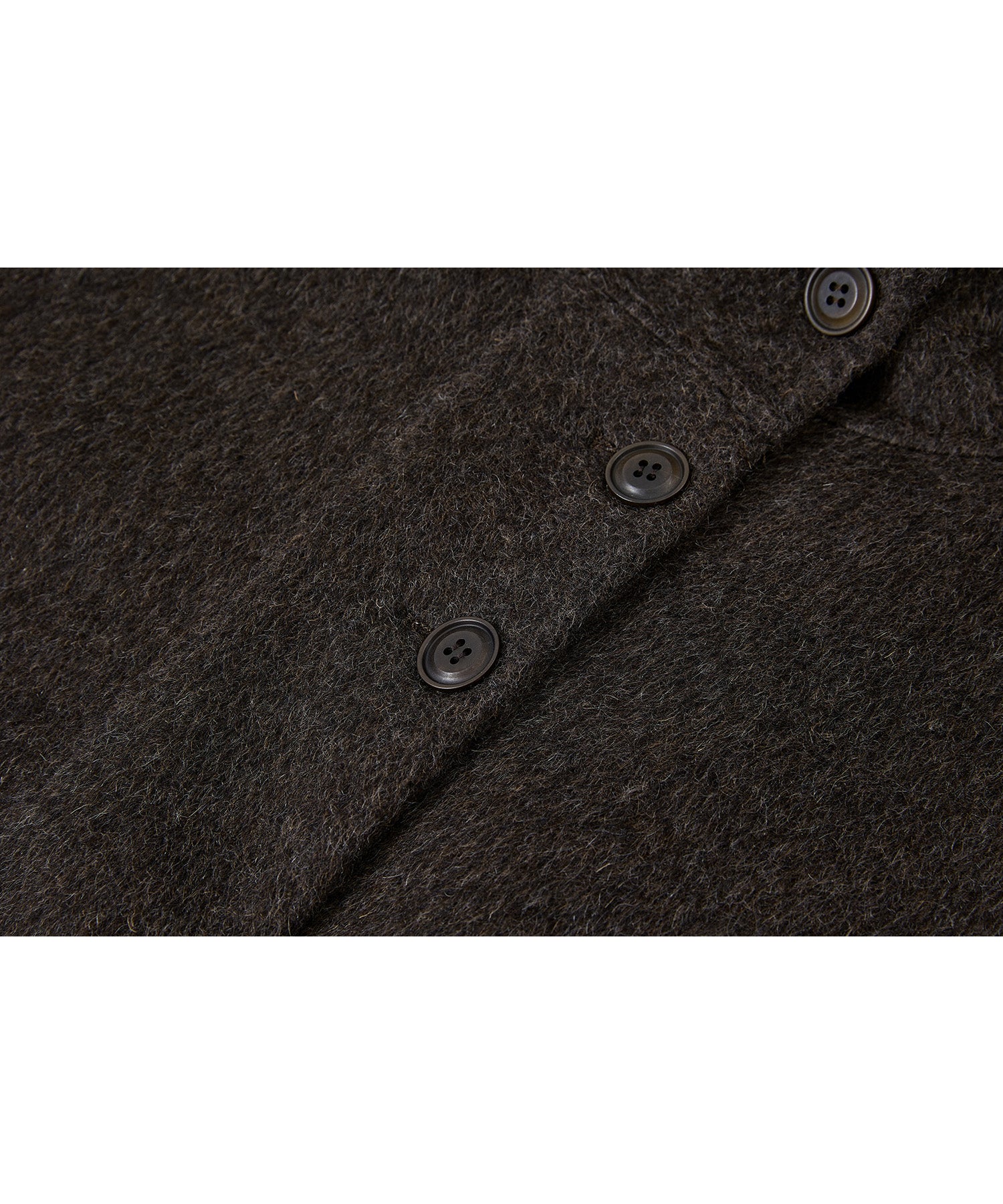 Wool Stand Collar Short Coat