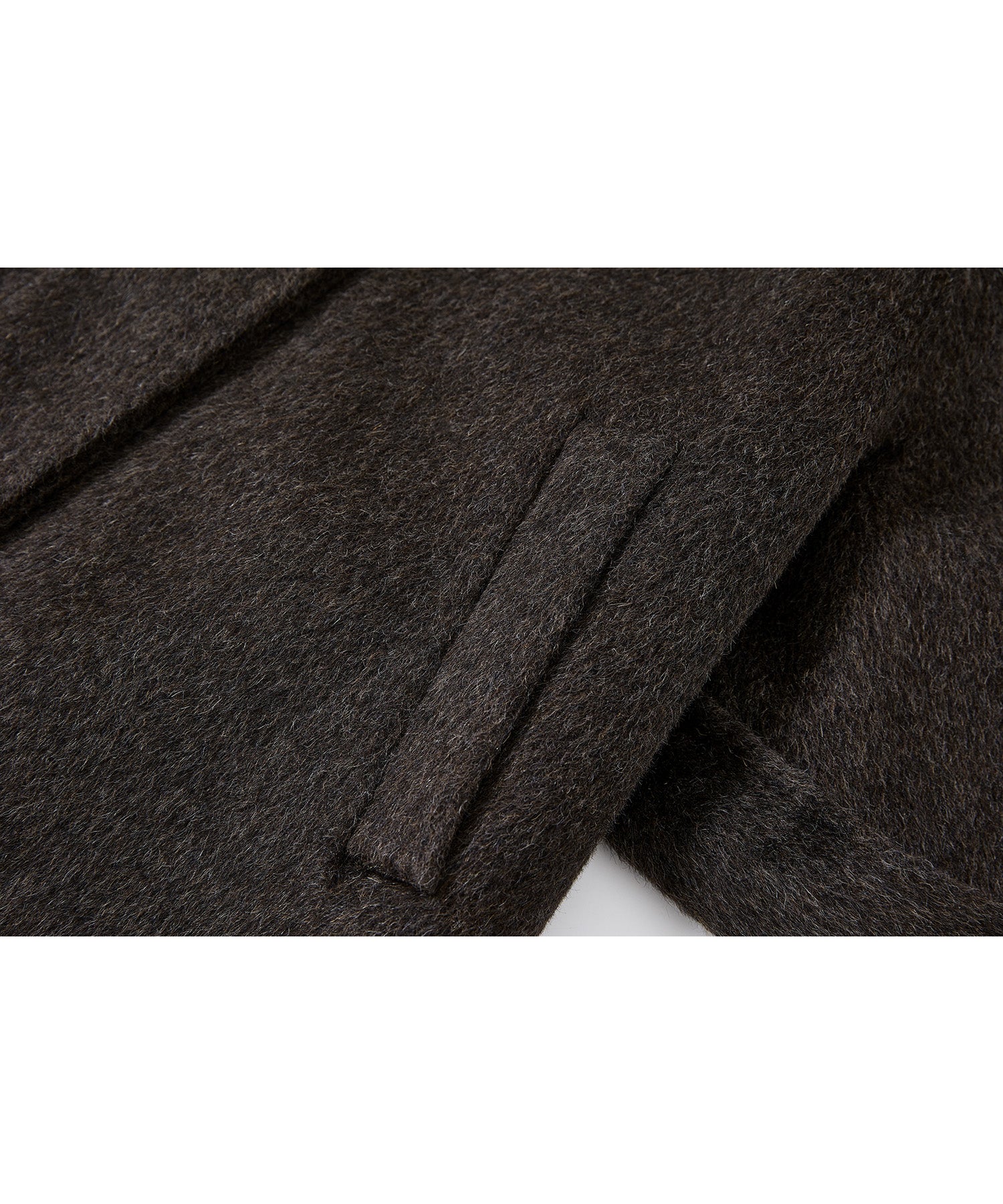 Wool Stand Collar Short Coat