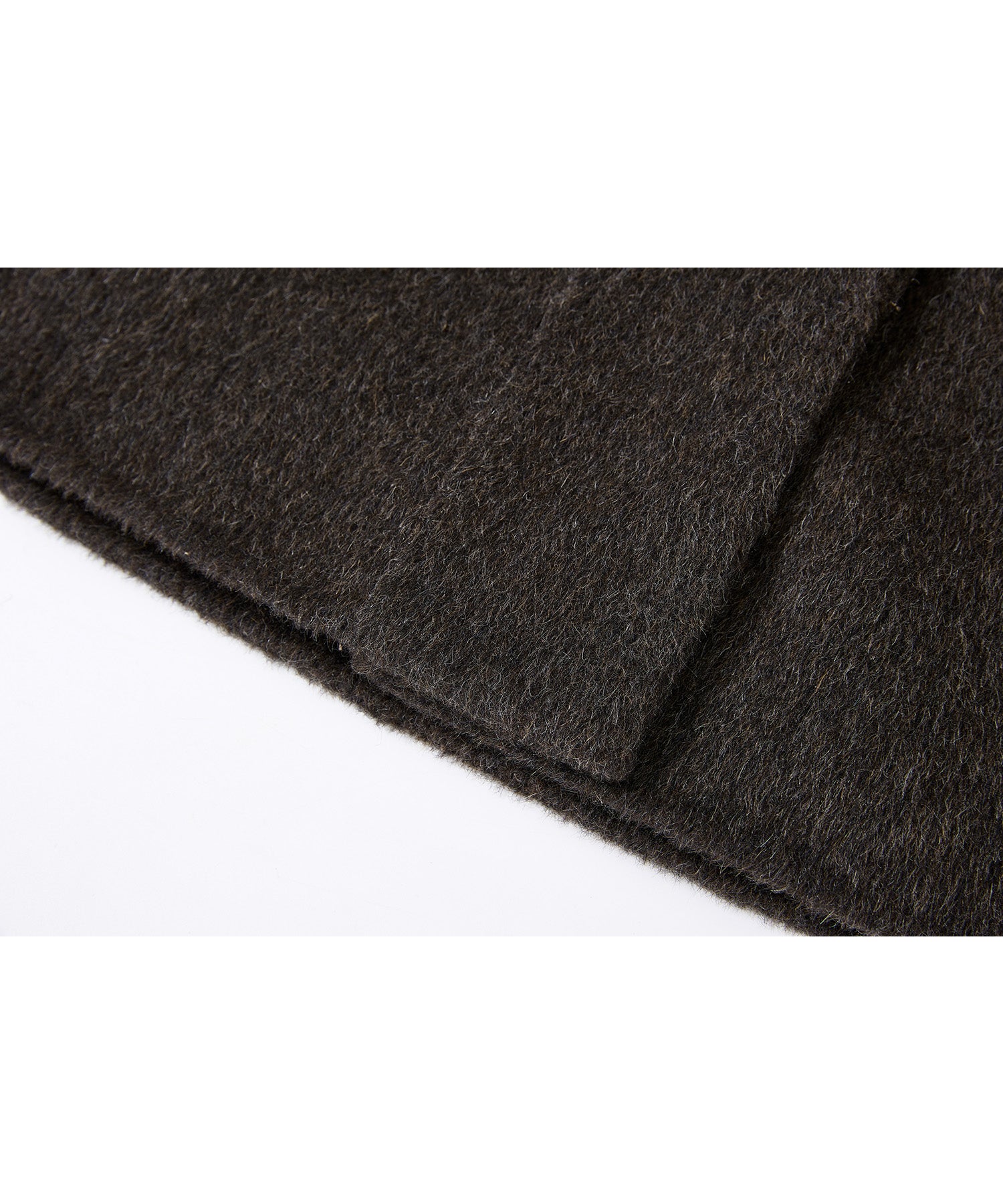 Wool Stand Collar Short Coat