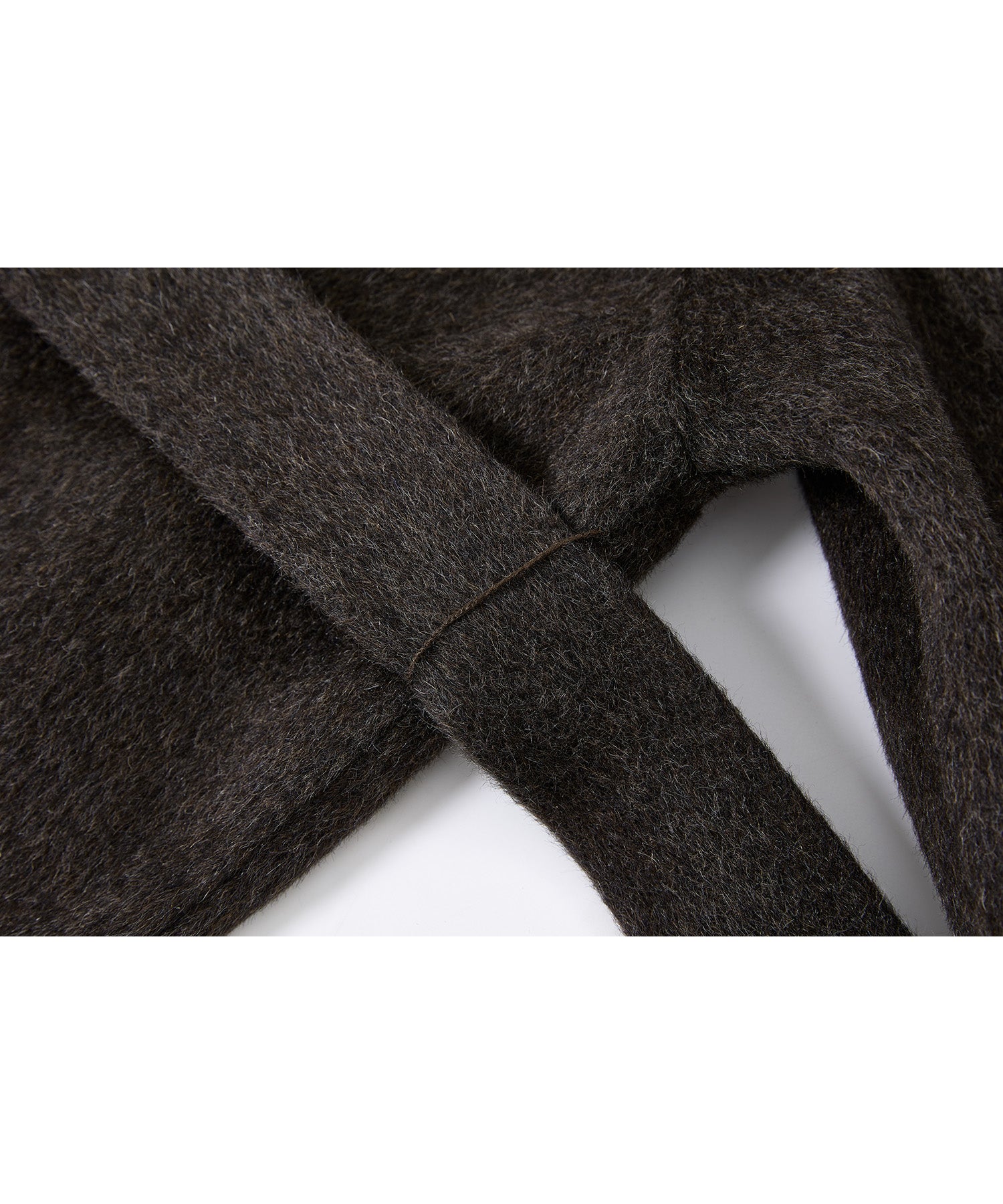 Wool Stand Collar Short Coat