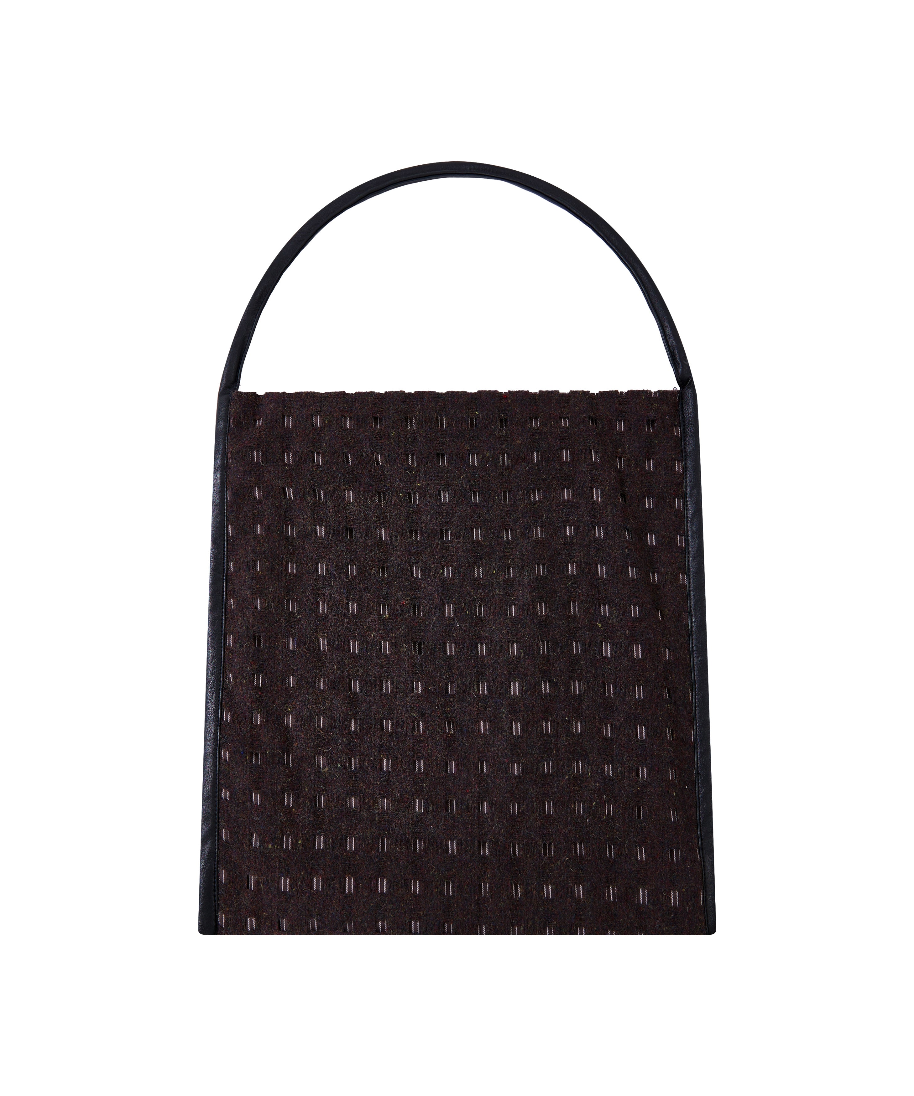 Cut-Out Layered Tote Bag