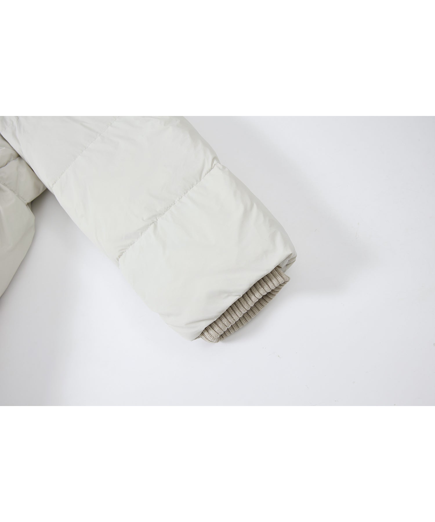 Mid-Length Stand Collar Hooded Oversize Down Coat