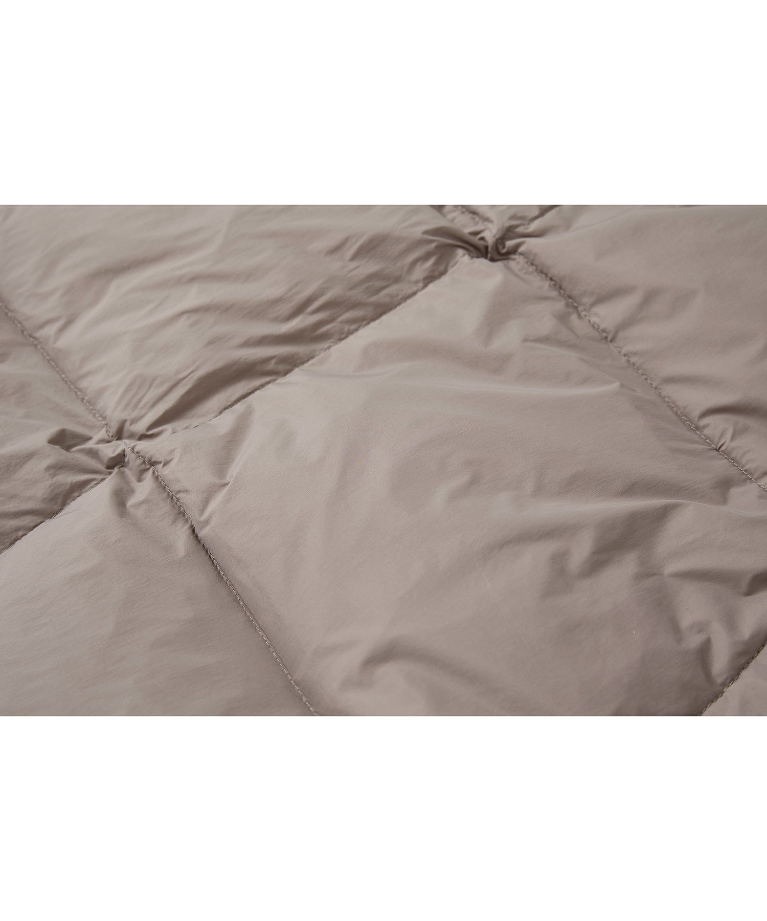 Mid-Length Stand Collar Hooded Oversize Down Coat