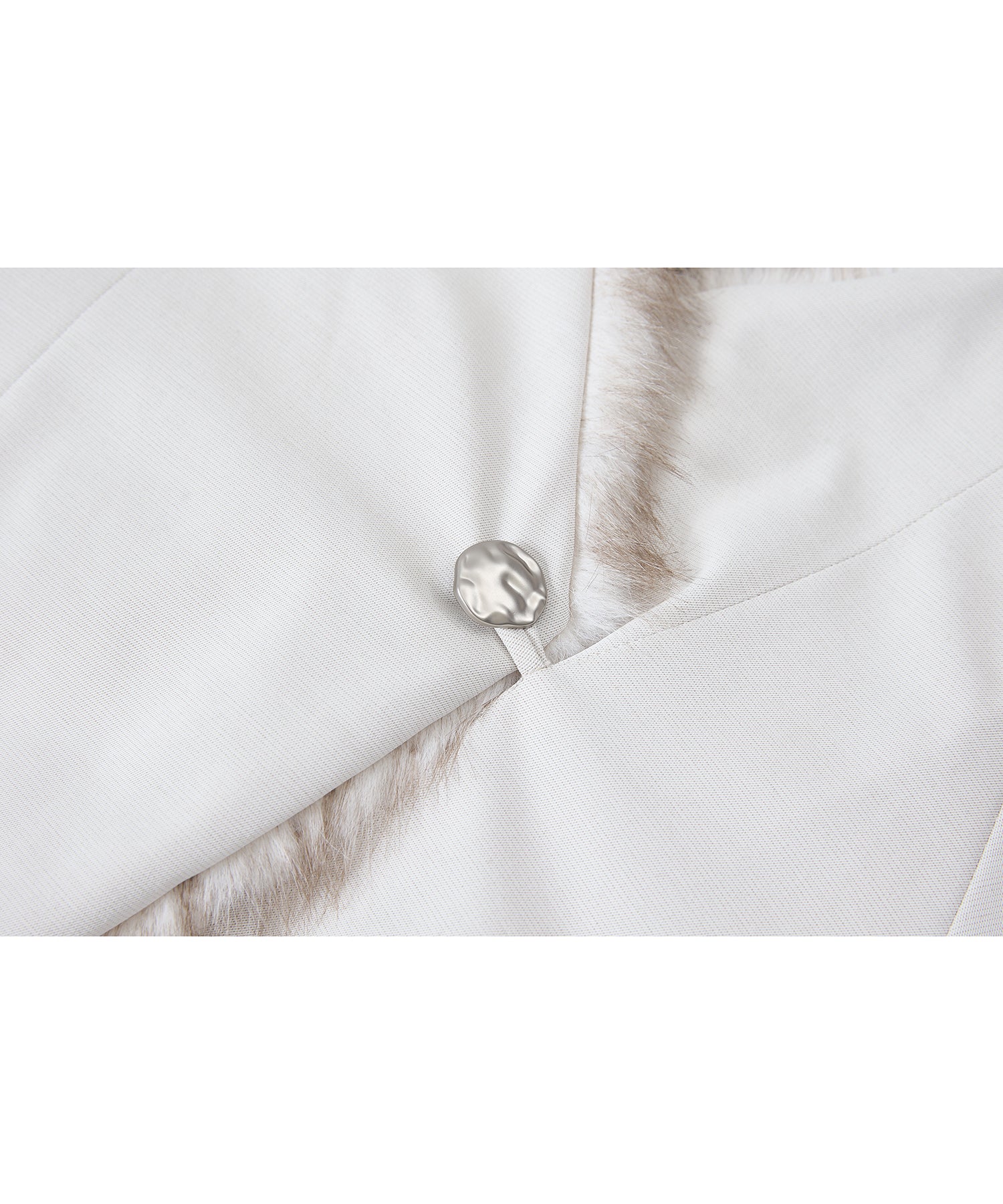 Faux Fur Collar Balloon Down Jacket
