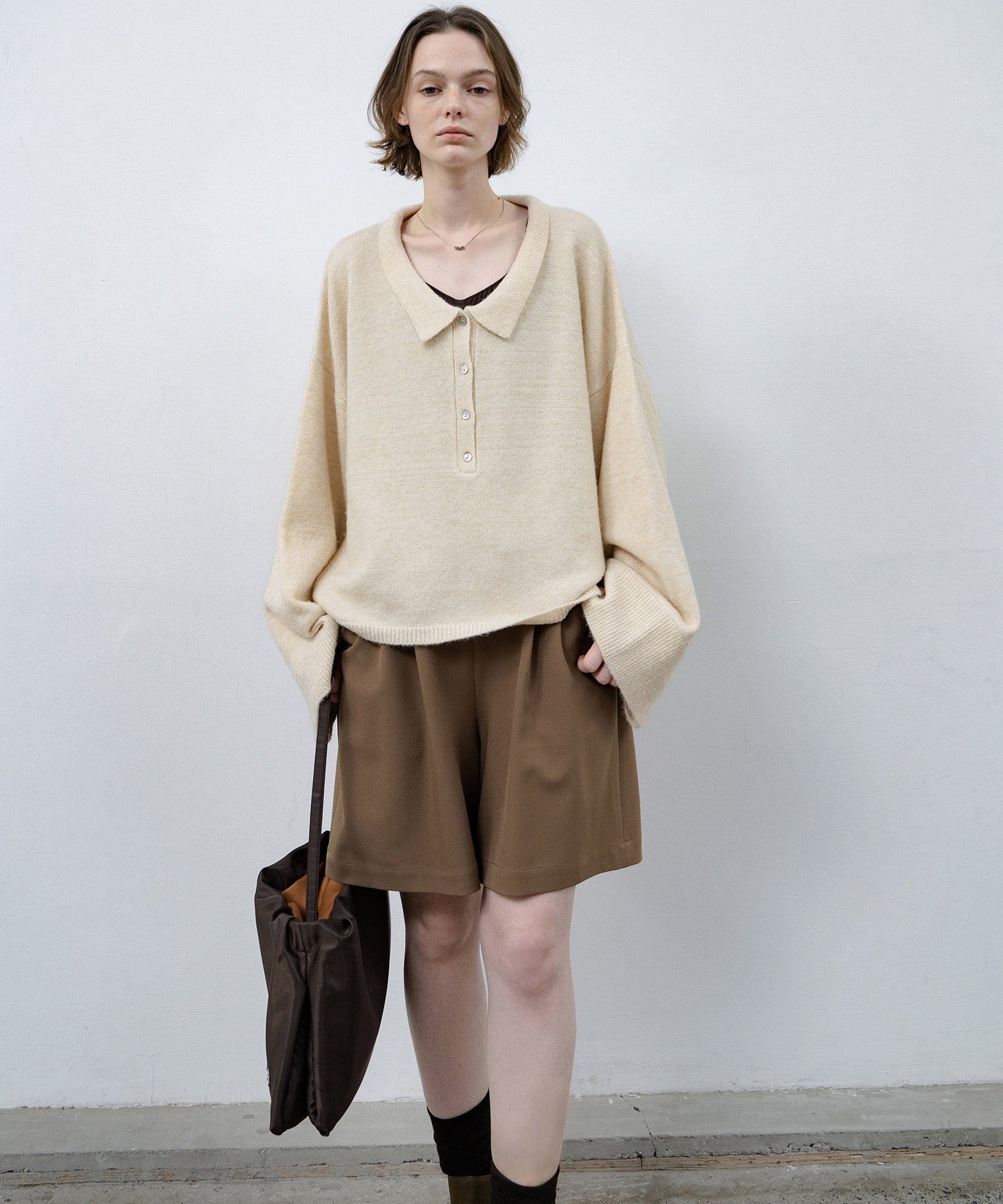 accent waist shorts 