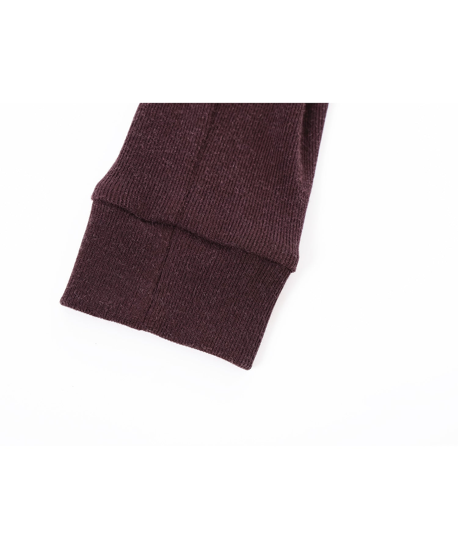 Side Button Detail Ribbed Top