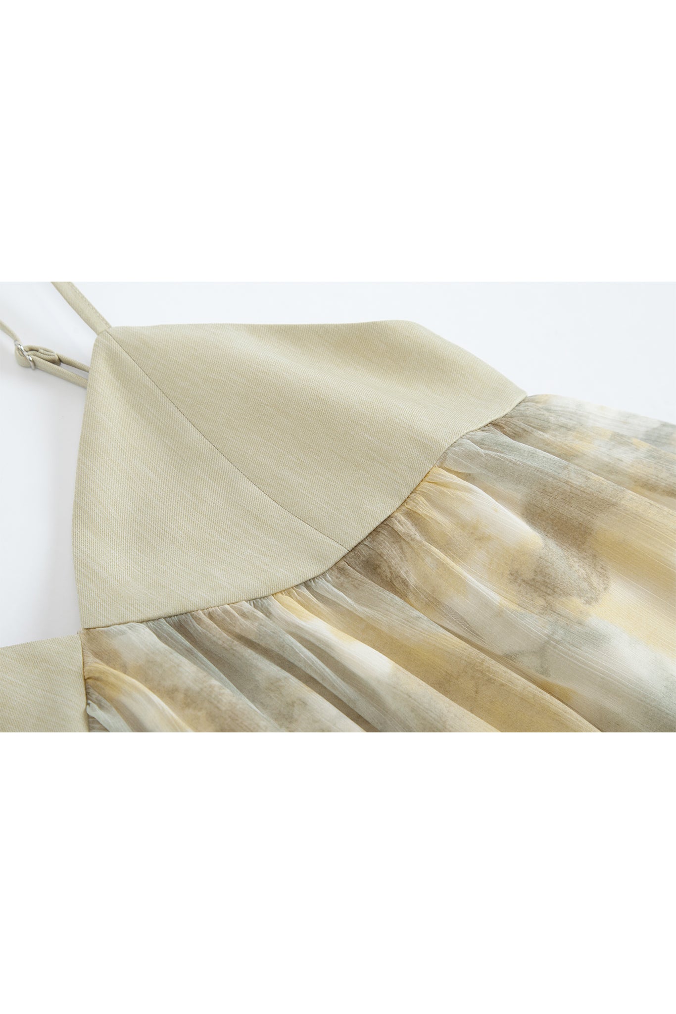 Nuance Flower Tulle Camisole Tunic