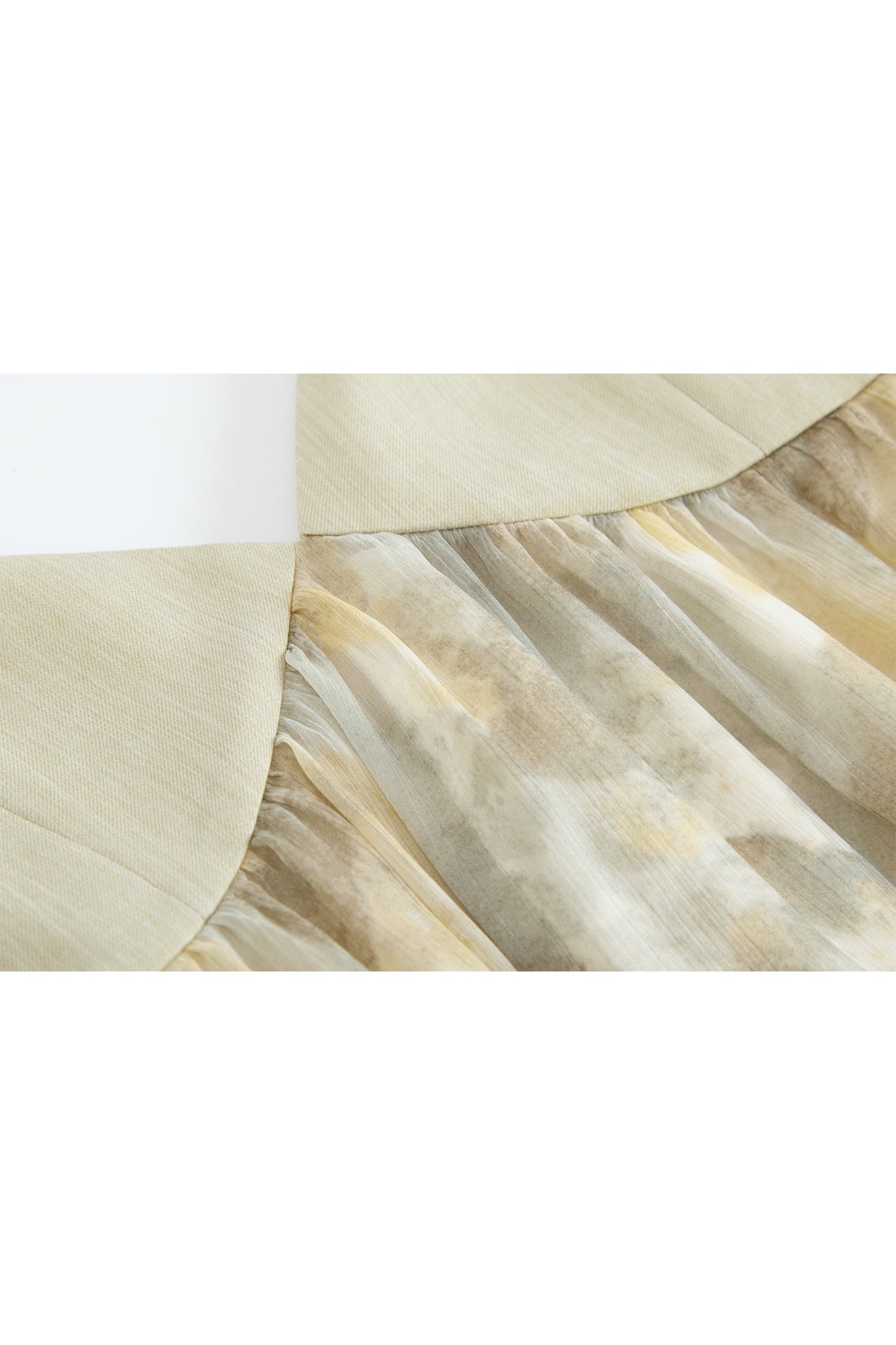 Nuance Flower Tulle Camisole Tunic