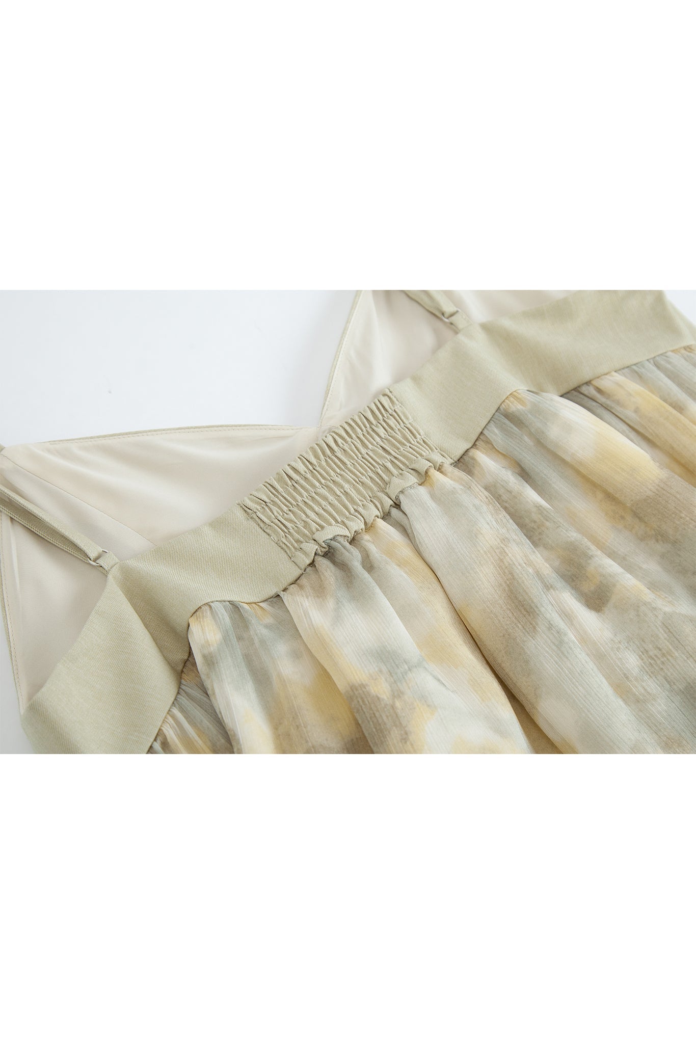 Nuance Flower Tulle Camisole Tunic