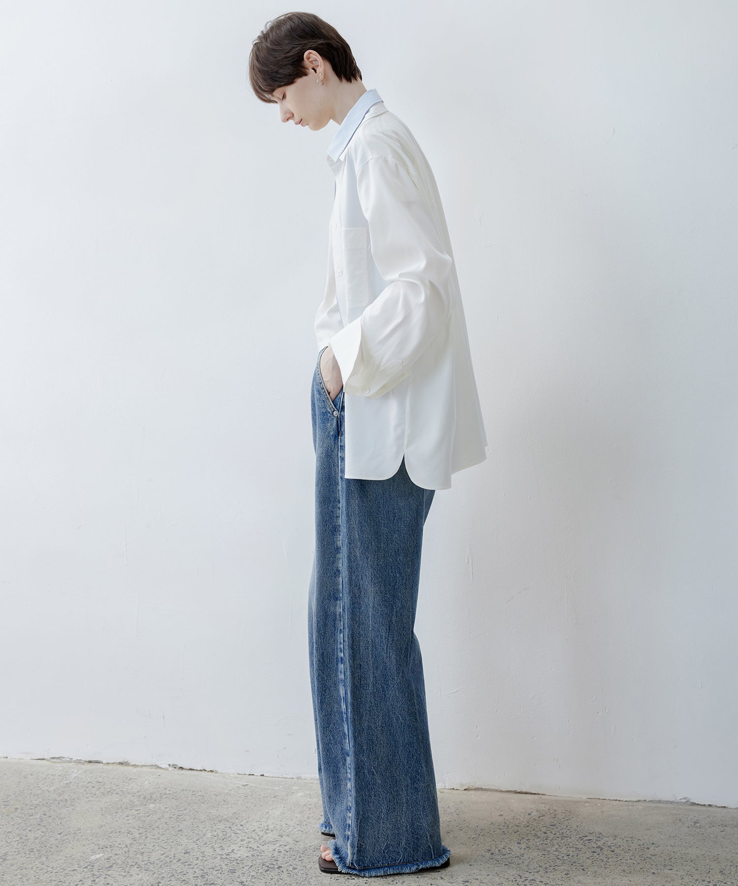 Bicolor Layered Shirt