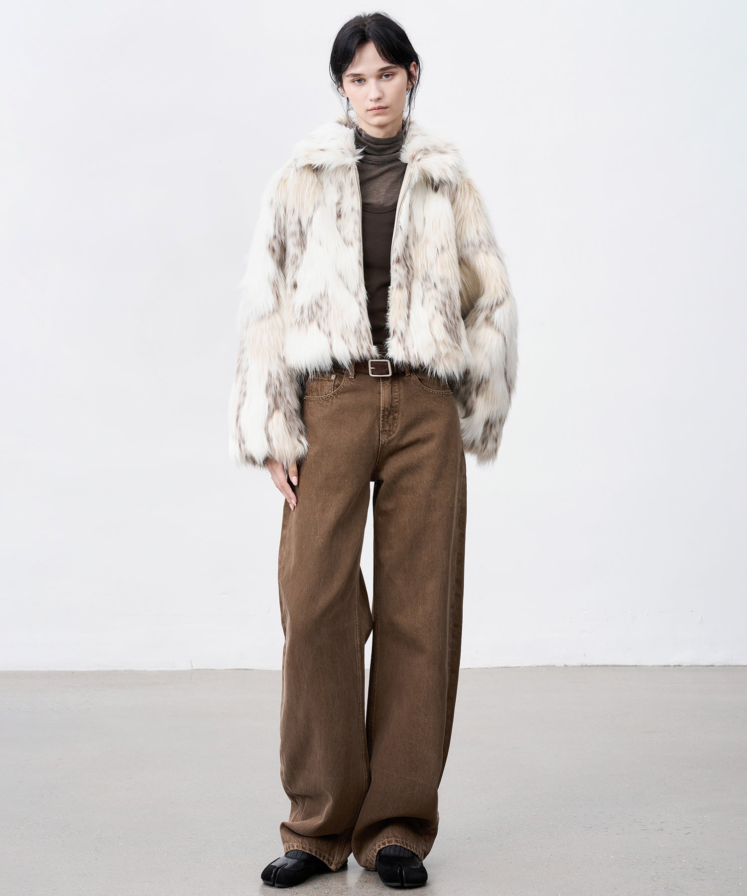 Faux Fur Short Jacket