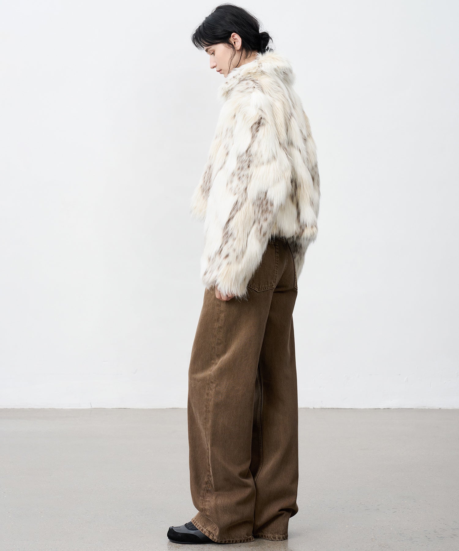 Faux Fur Short Jacket