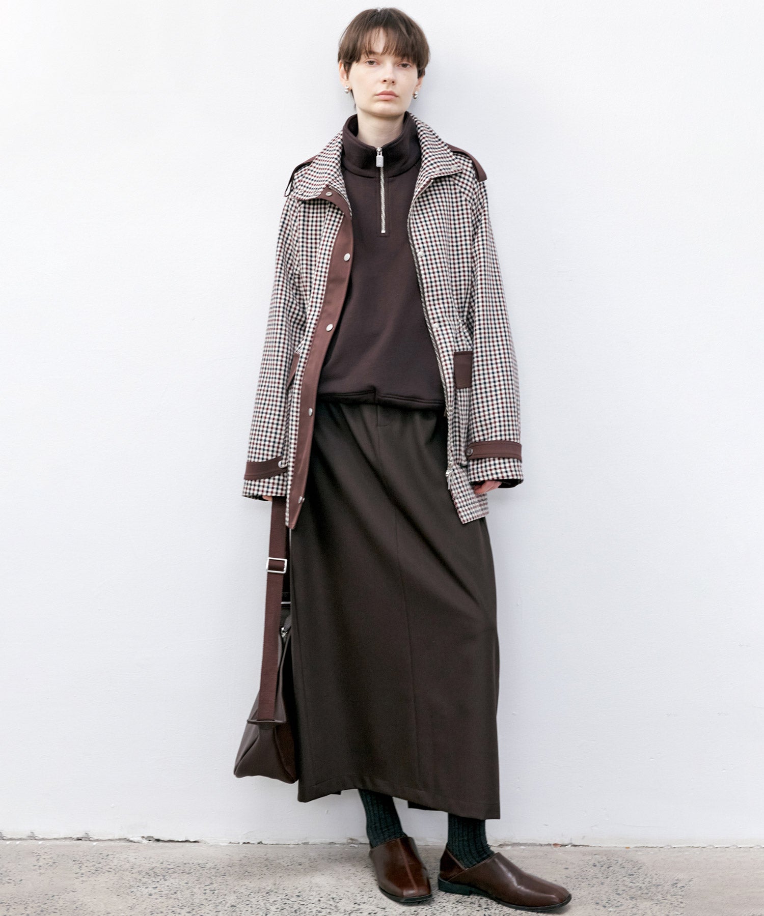 Check Pattern Hunting Jacket