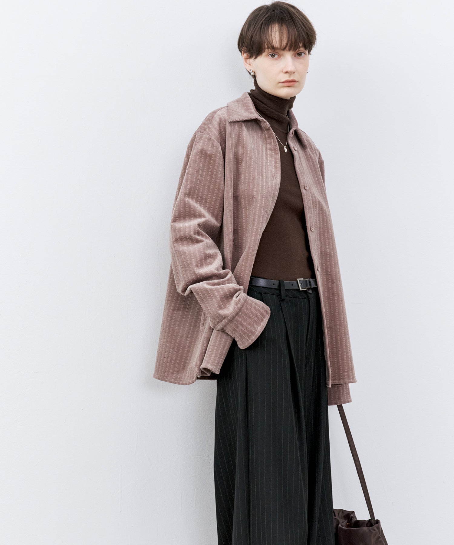 Multi-Stripe Corduroy Shirt