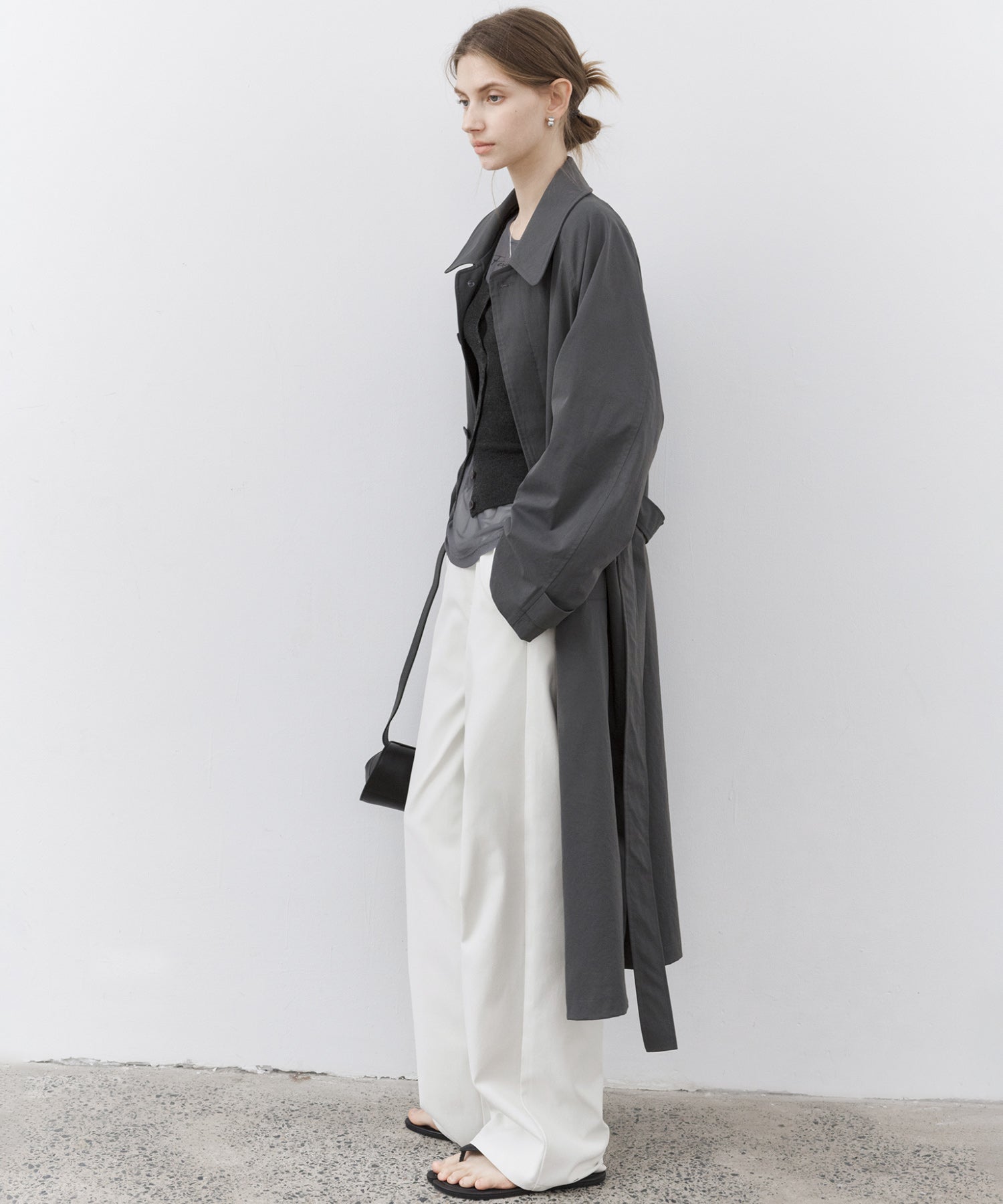 Classic White Straight-Leg Pants