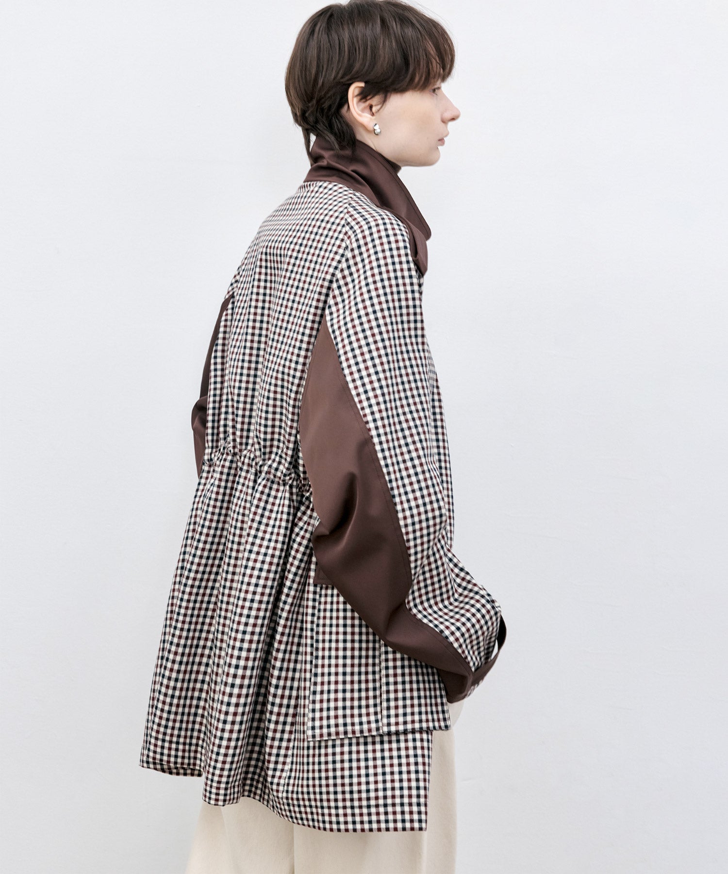 Check Pattern Hunting Jacket