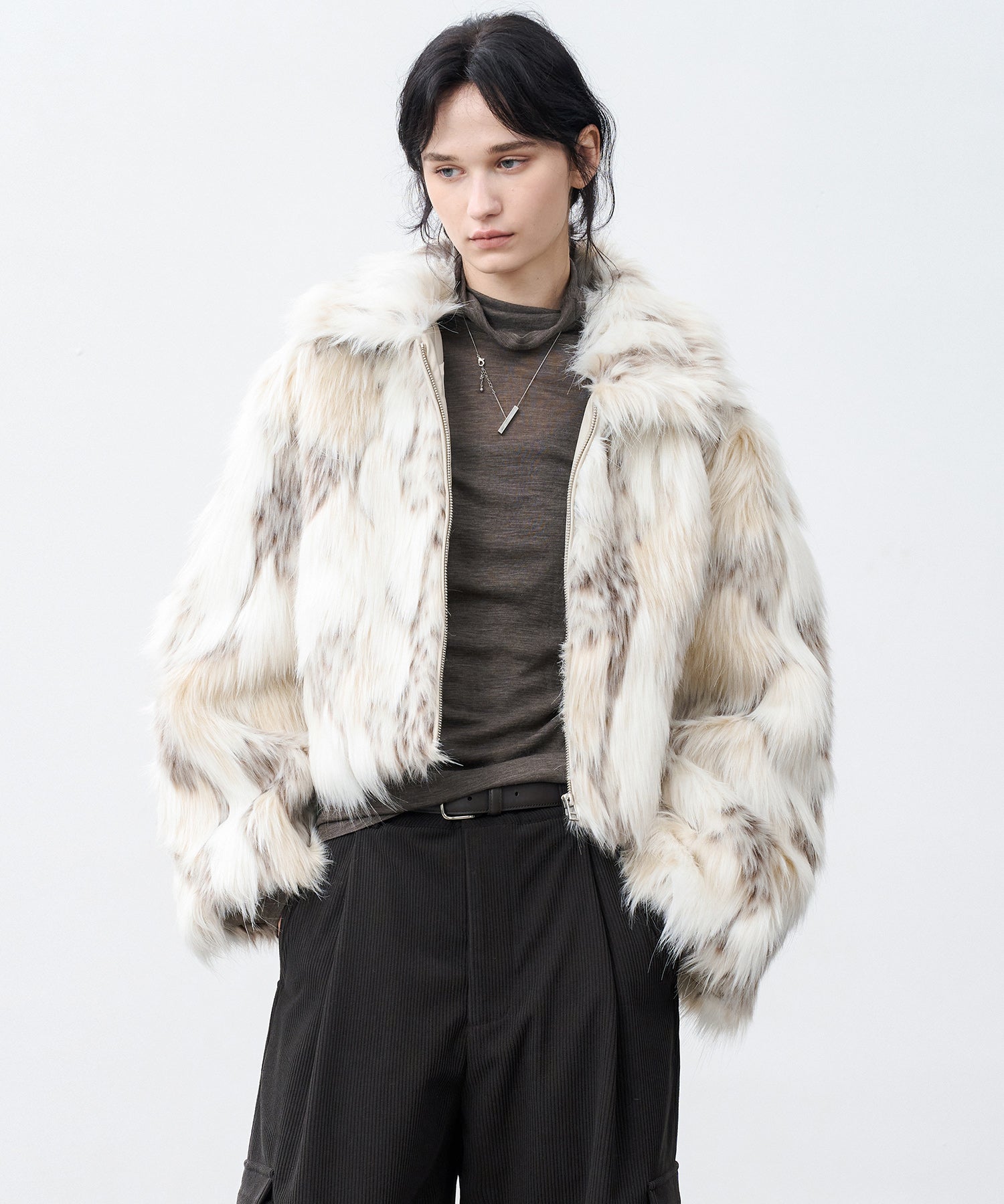Faux Fur Short Jacket