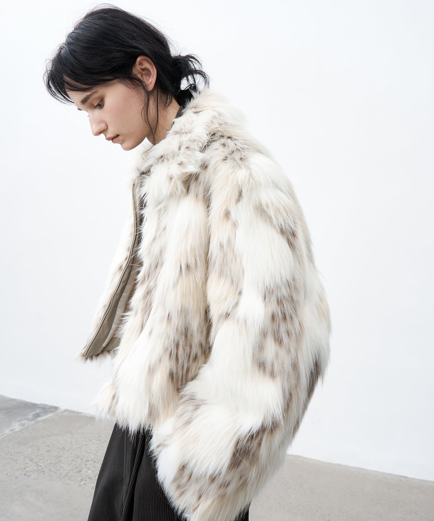 Faux Fur Short Jacket