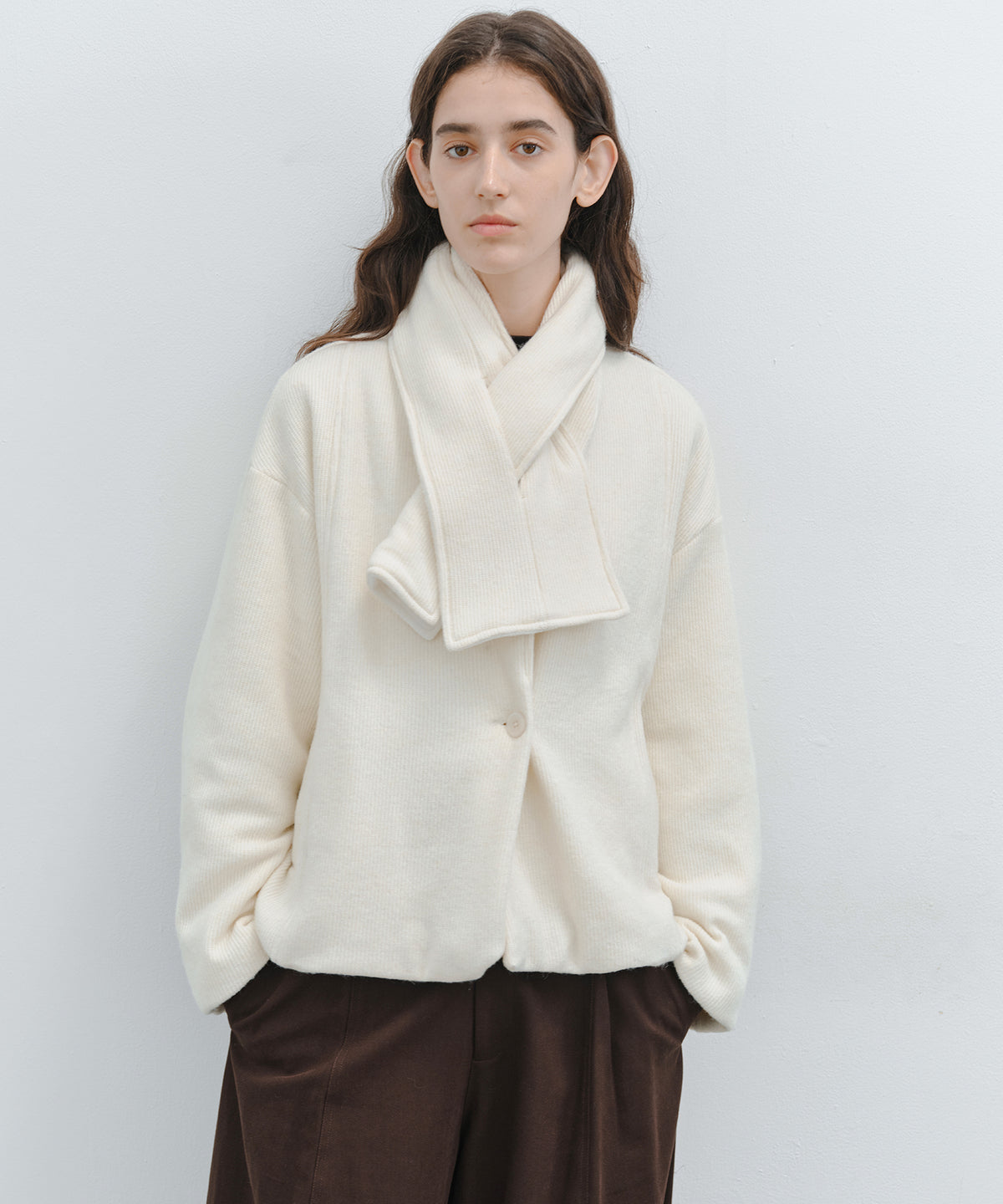 「10月下旬出荷予定」Oversized Cape Short Coat
