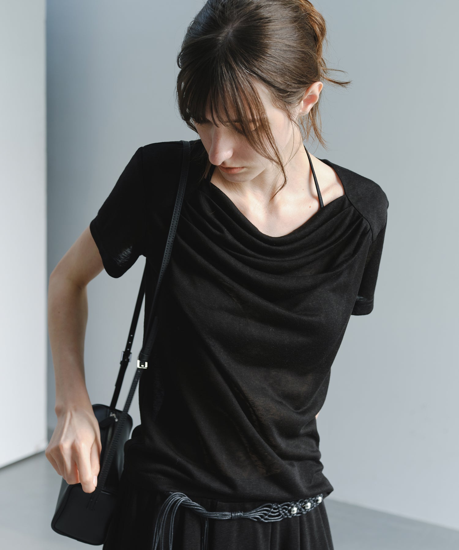 「6月上旬～中旬出荷」Sheer Draped Cutsew