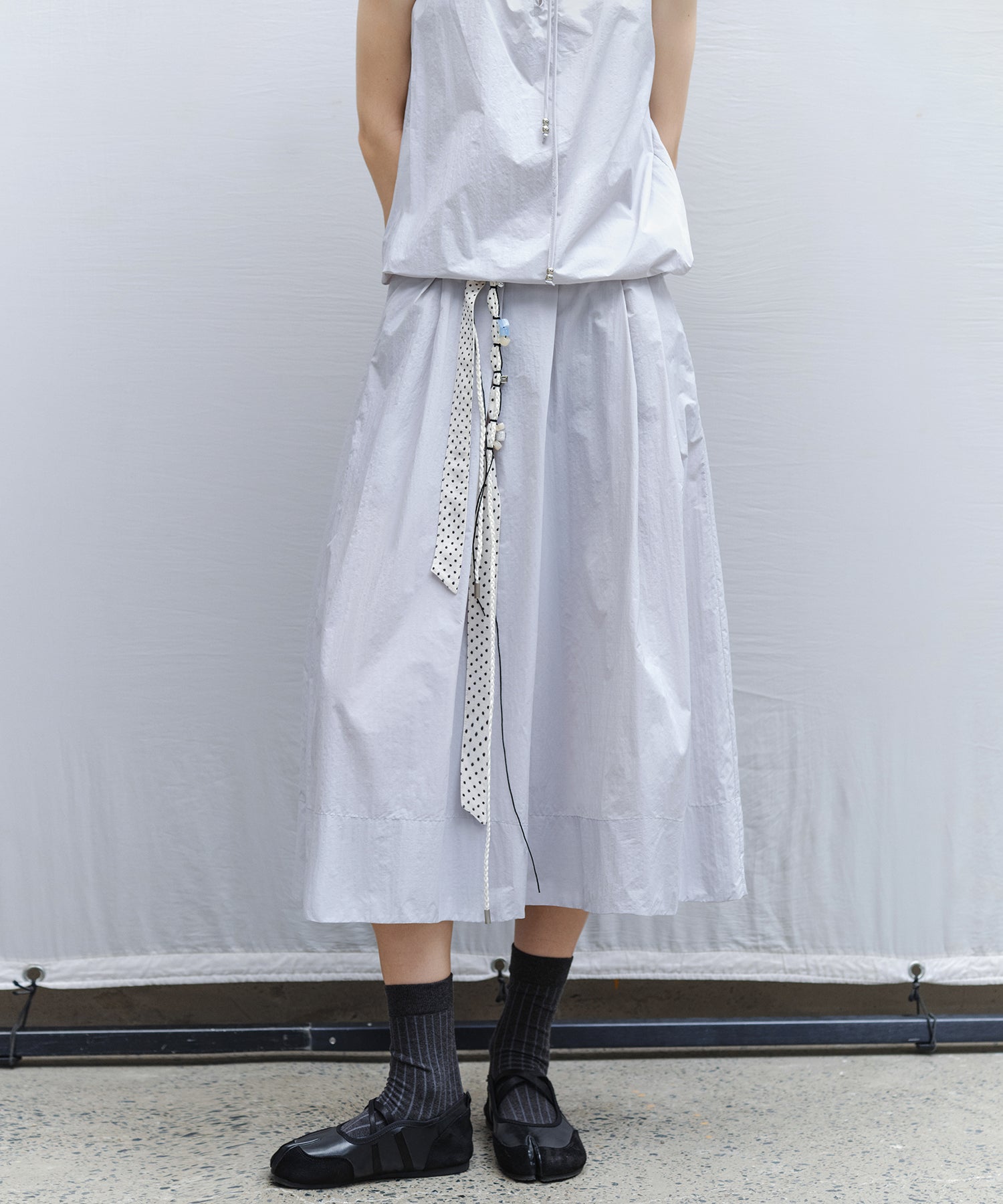「4月中旬～下旬出荷」UPF50+ A-line Flare Wide Pants