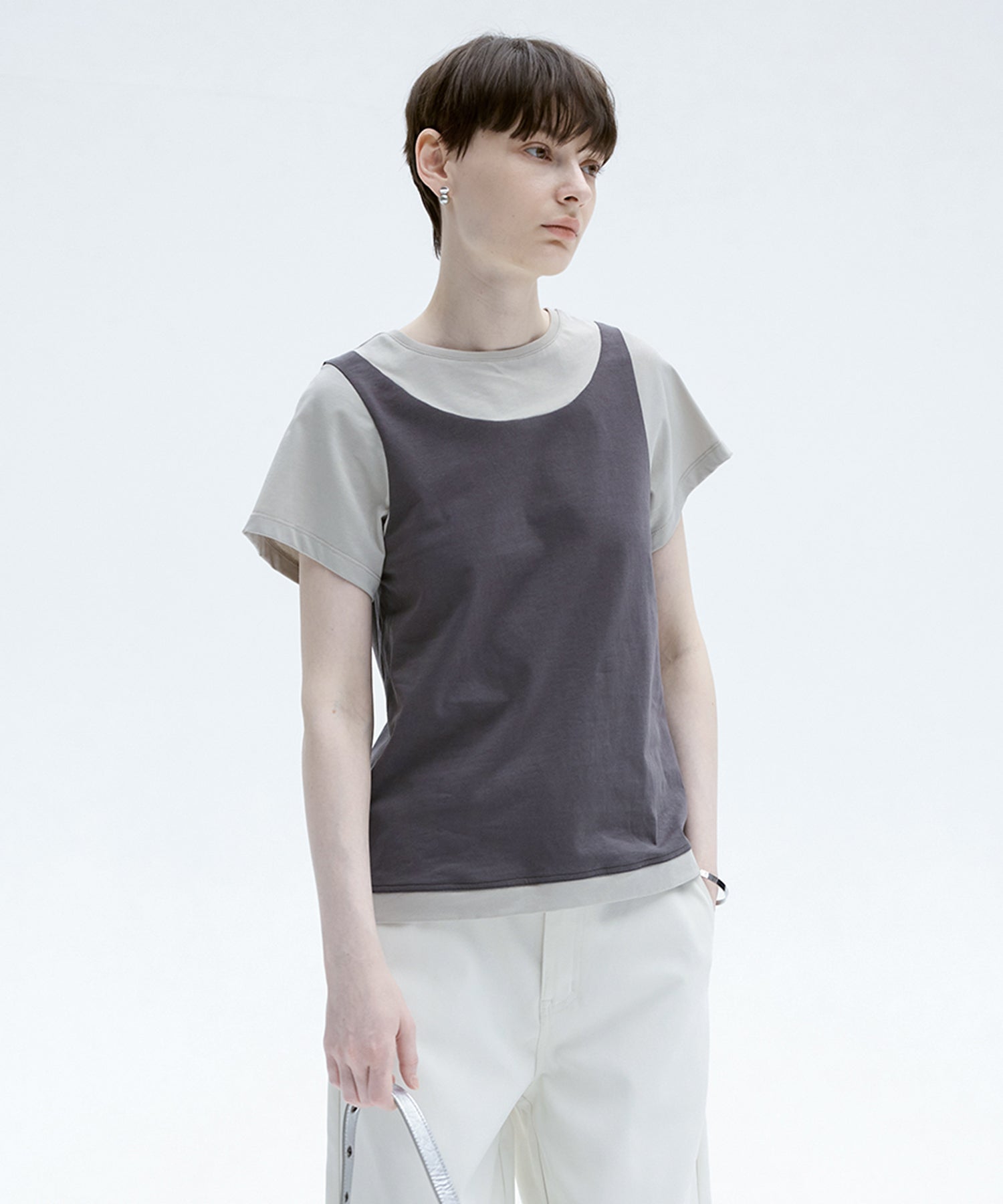 Layered Look T-shirt