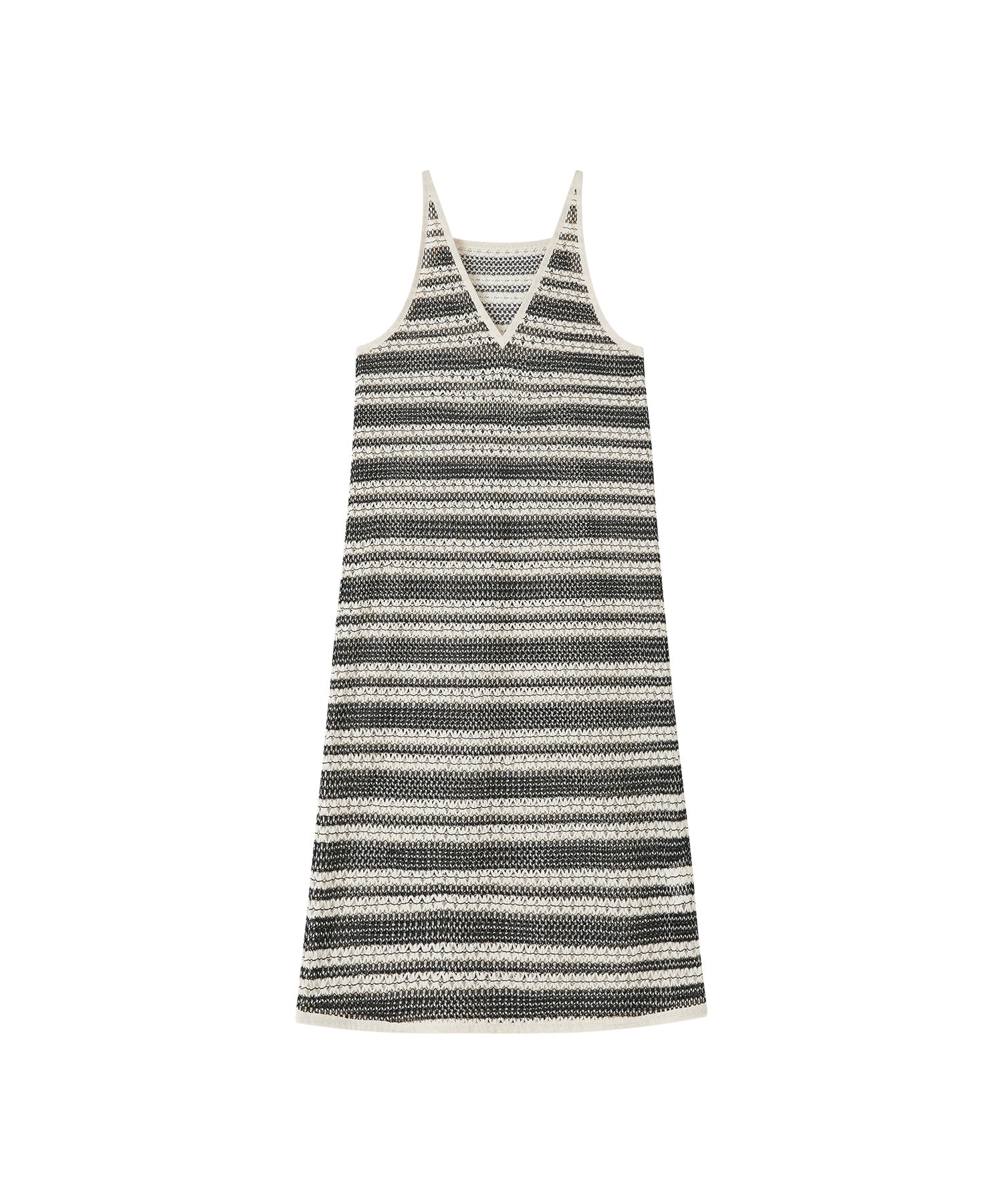 Crochet-Knit See-Through Tunic
