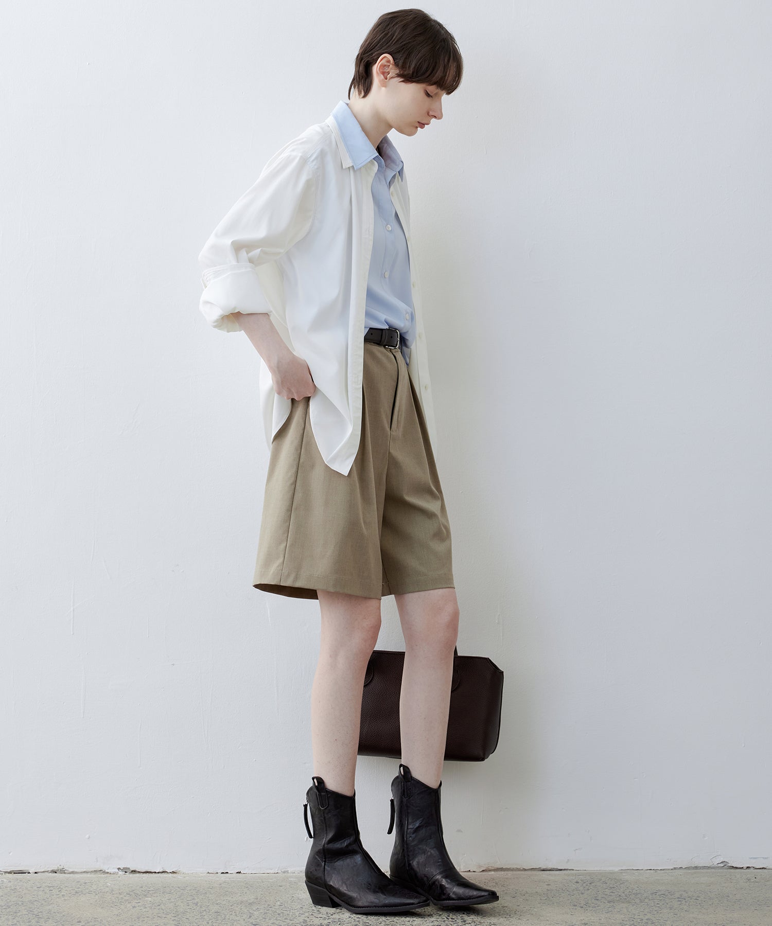 Bicolor Layered Shirt