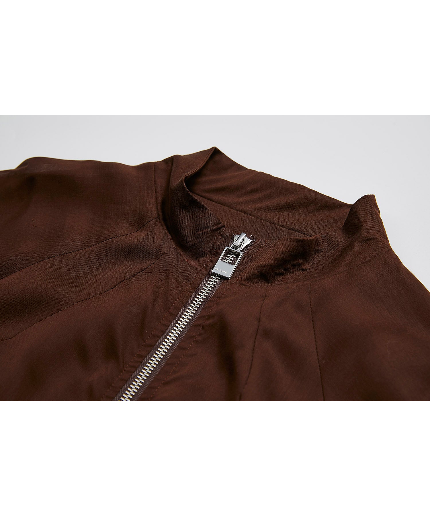 Balloon Sleeve Cropped Blouson