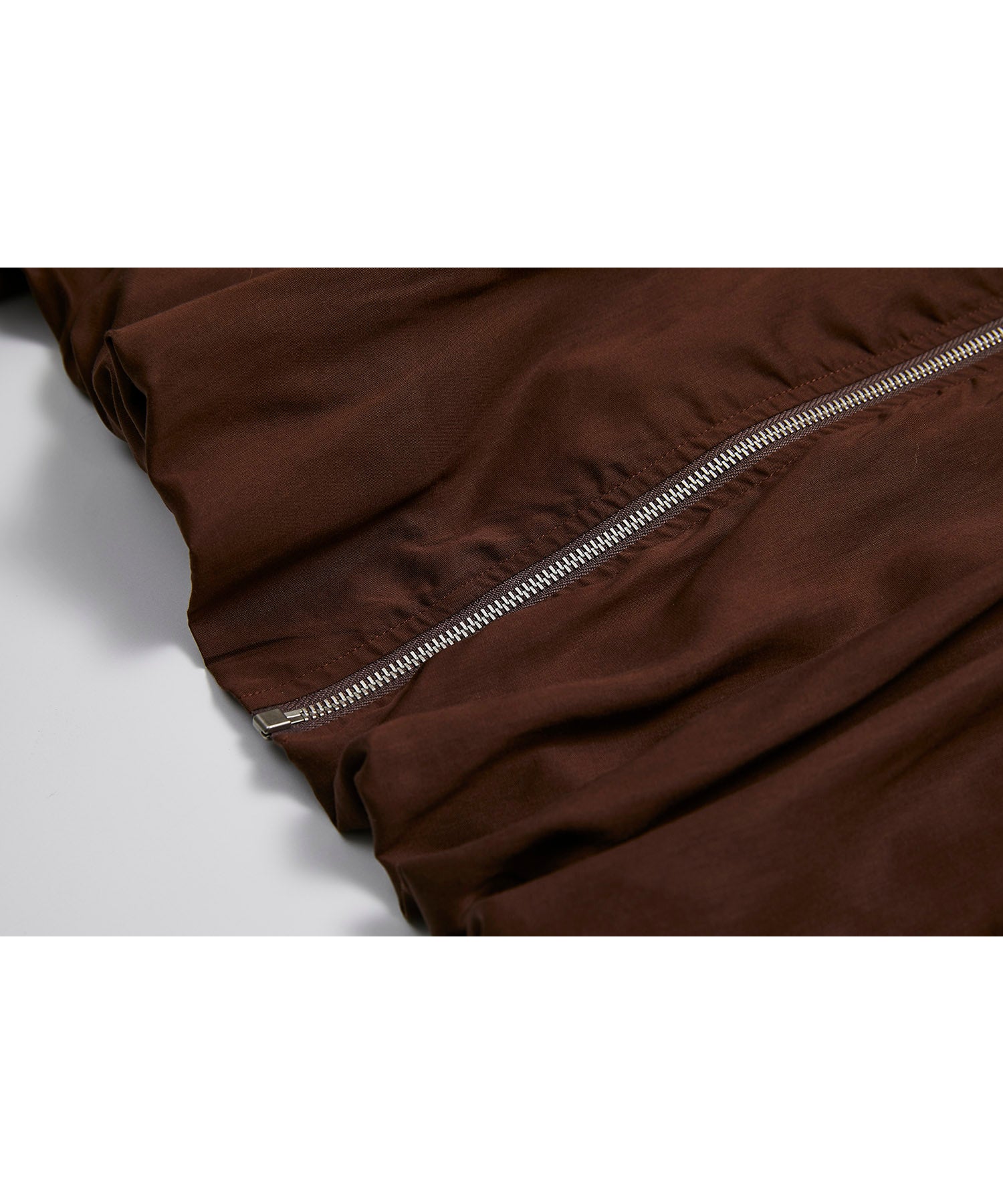 Balloon Sleeve Cropped Blouson