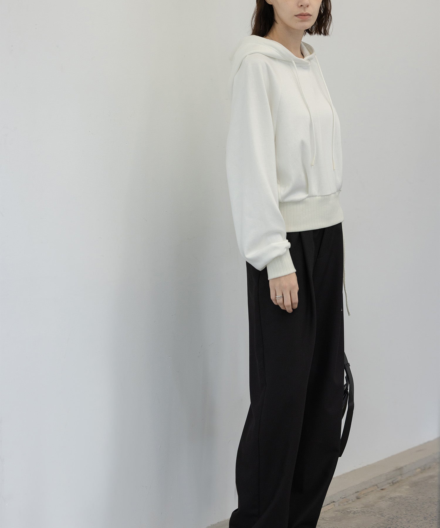 Short Length Basic Hoodie